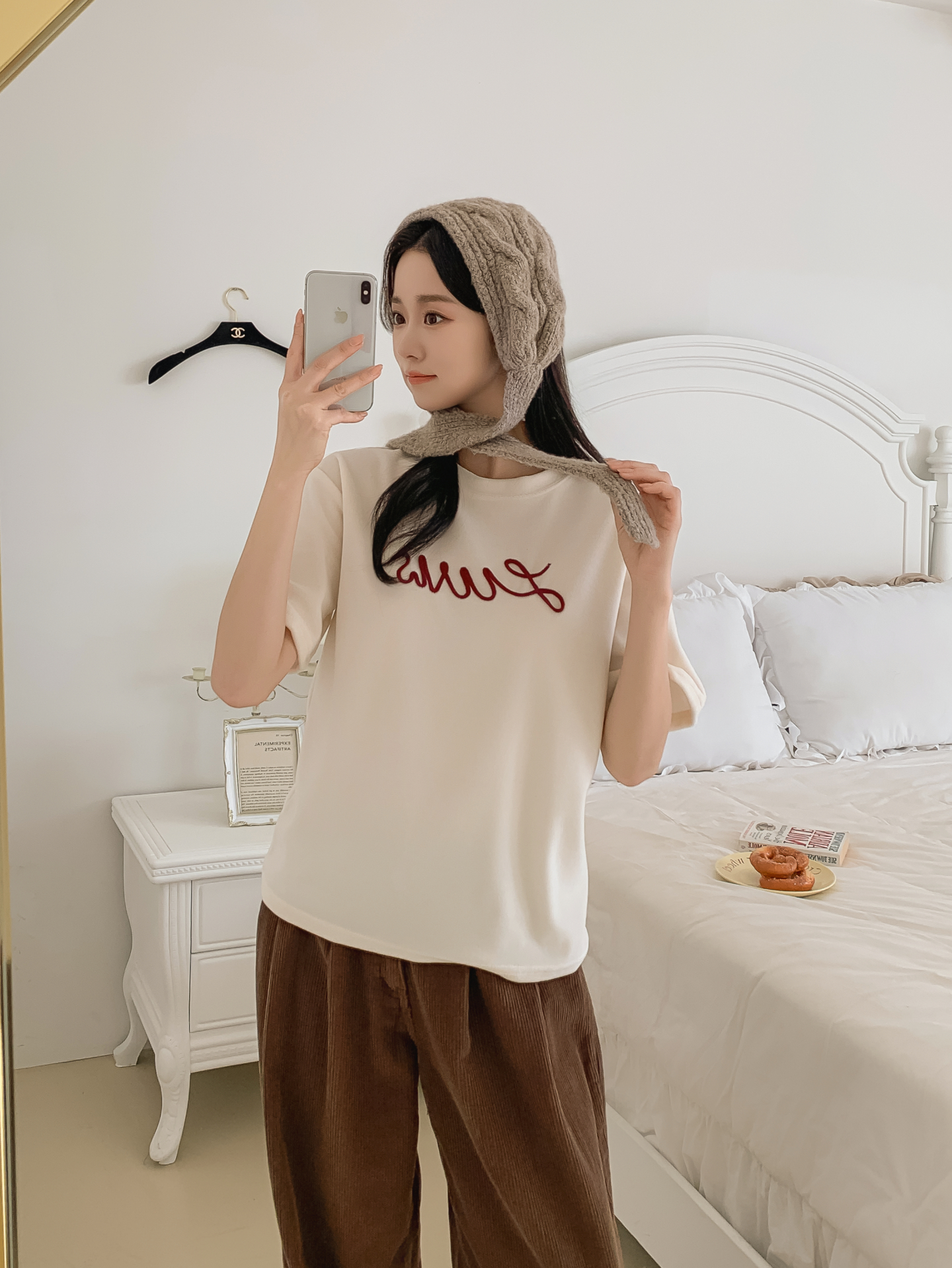 ラウンドネックパッチルーズ半袖Tシャツ | 詳細画像30