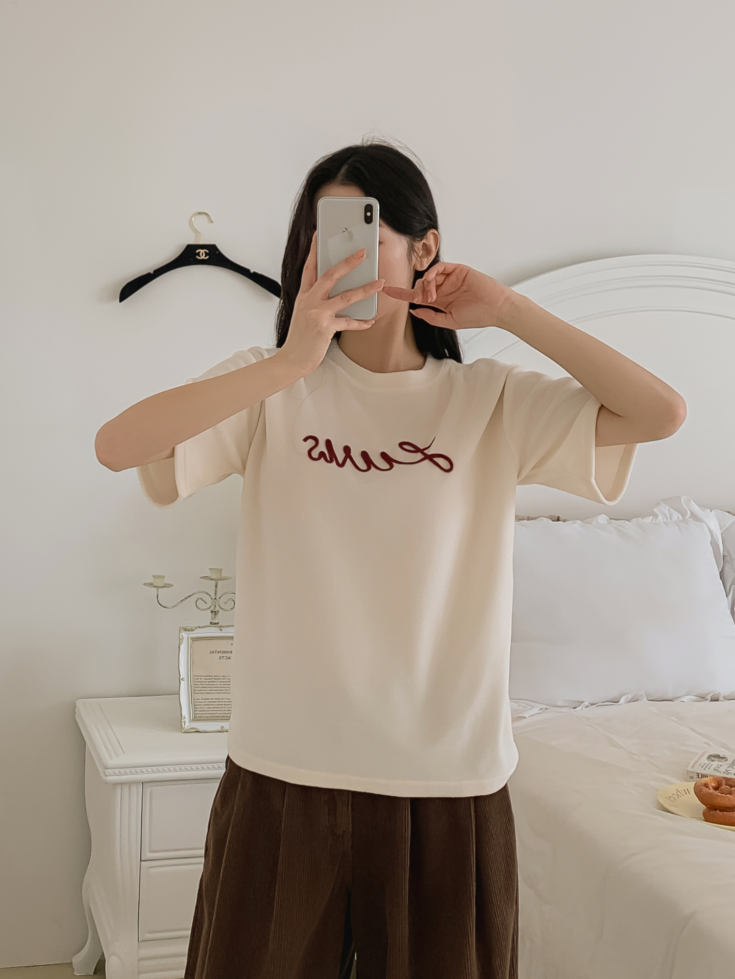 ラウンドネックパッチルーズ半袖Tシャツ | 詳細画像32