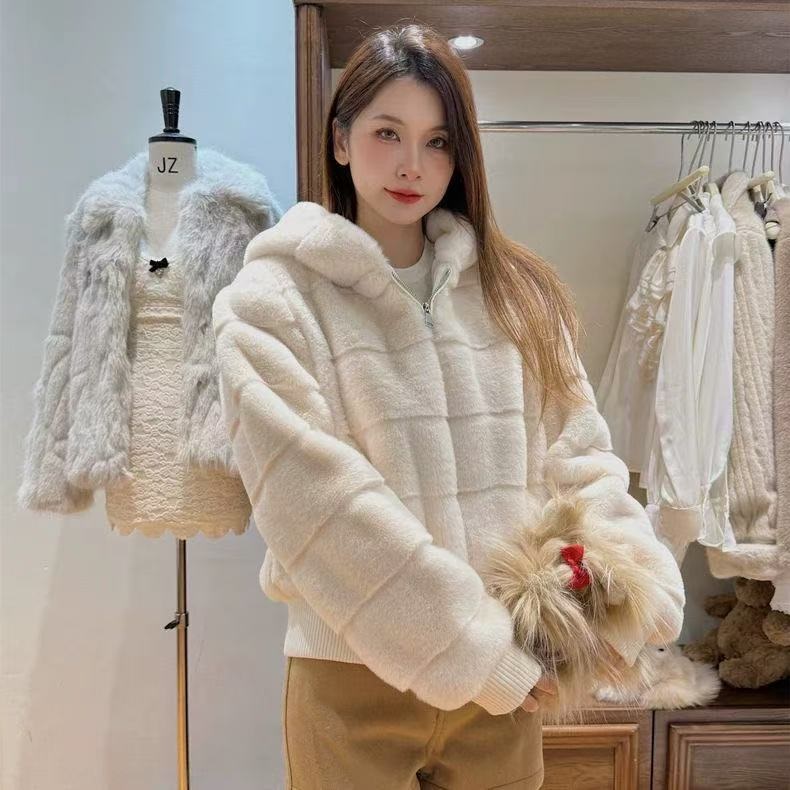 キルティングエコファージップアップフードポケット長袖ジャンパー | 詳細画像19