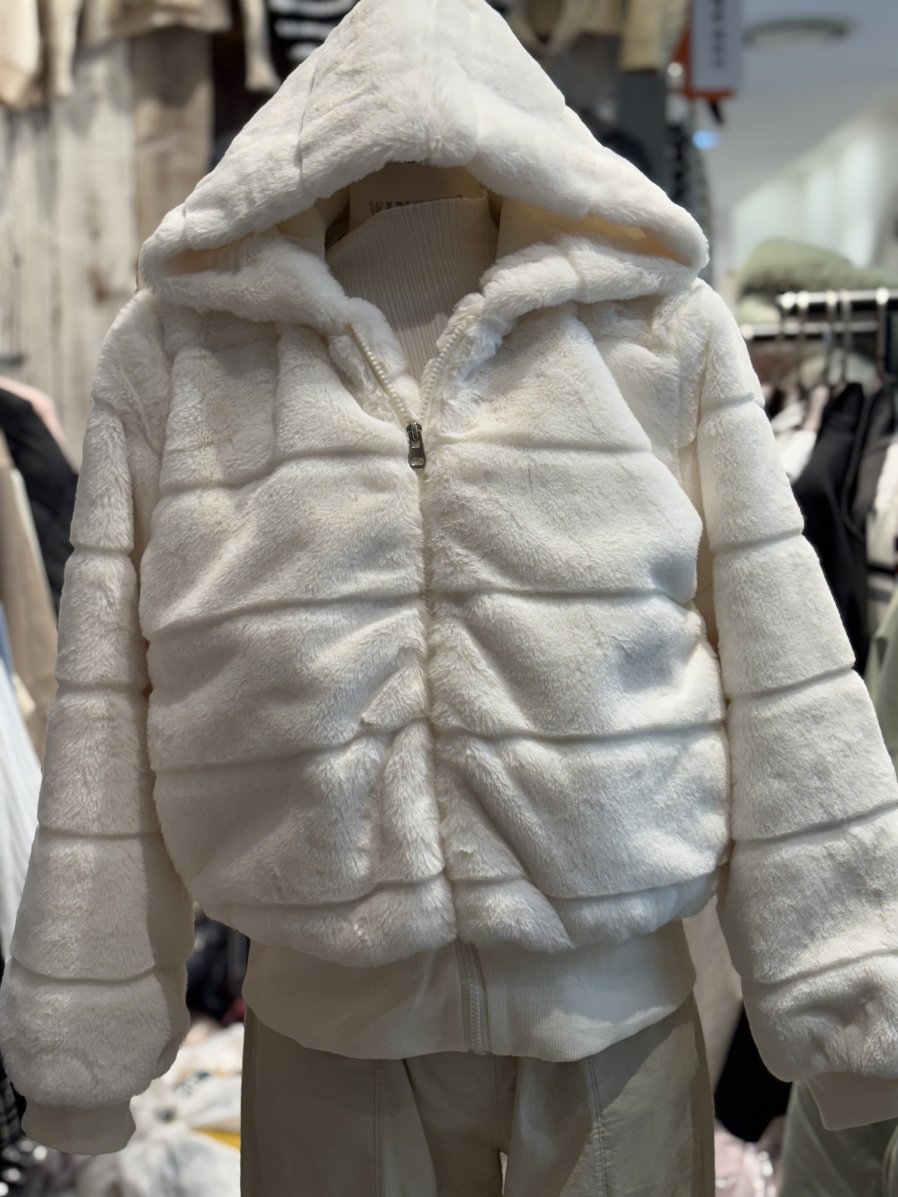 キルティングエコファージップアップフードポケット長袖ジャンパー | 詳細画像21