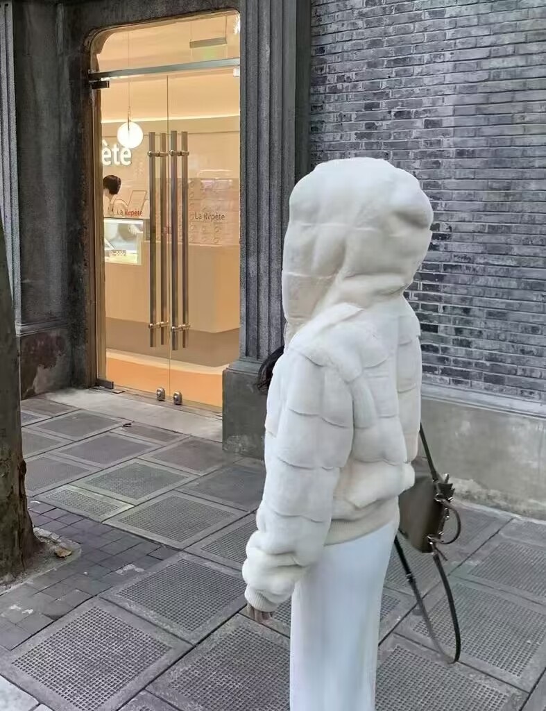 キルティングエコファージップアップフードポケット長袖ジャンパー | 詳細画像14