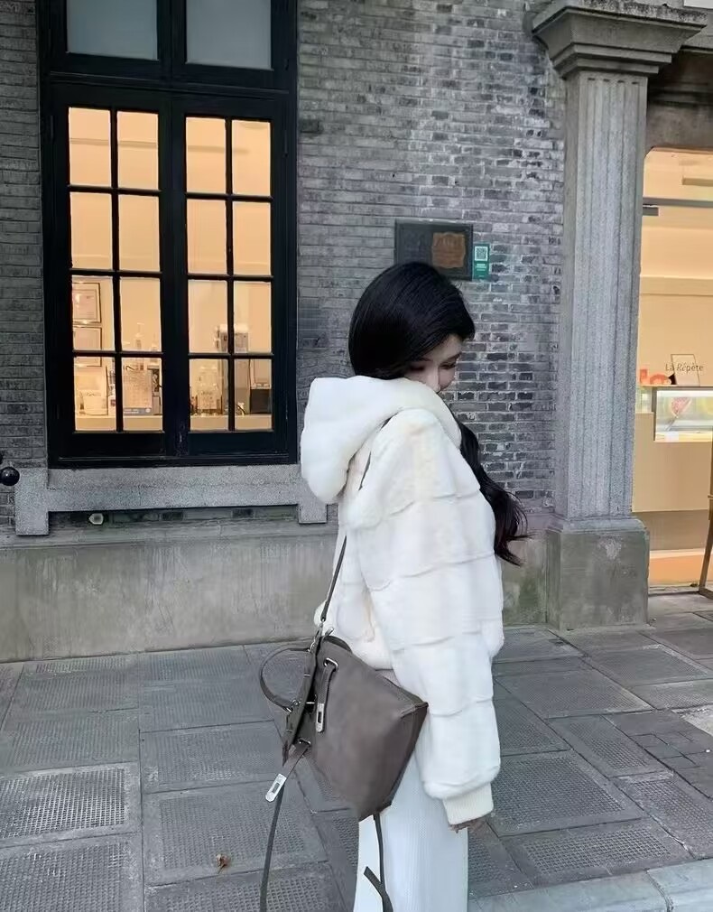 キルティングエコファージップアップフードポケット長袖ジャンパー | 詳細画像15