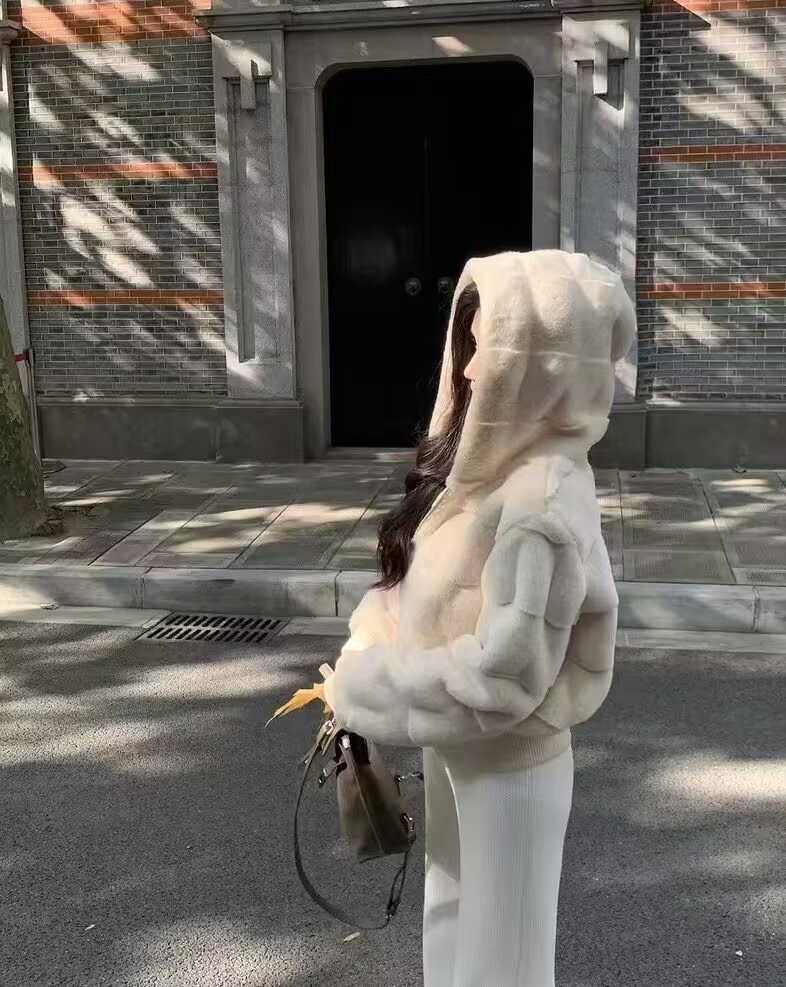 キルティングエコファージップアップフードポケット長袖ジャンパー | 詳細画像16