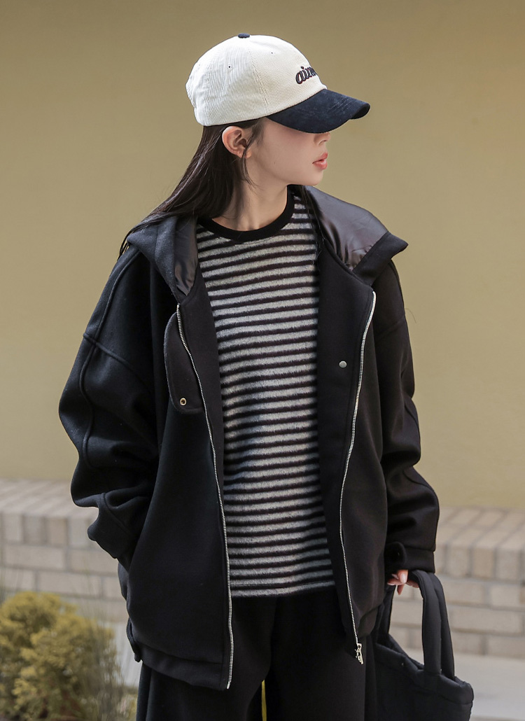 23区 フード付き黒ジャンパー 44 phenix(プラスフェニックス)HOODED JACKET フードジャケット / GORE