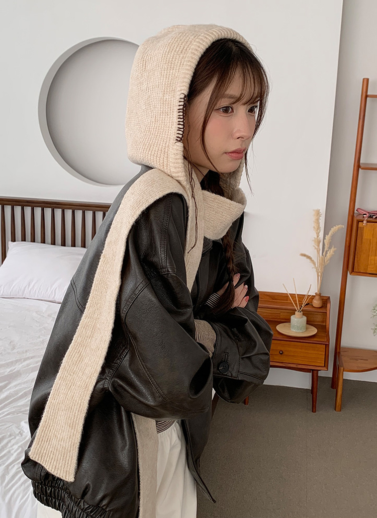 ウール混ステッチカラーバラクラバ | レディースファッション通販 - DHOLIC