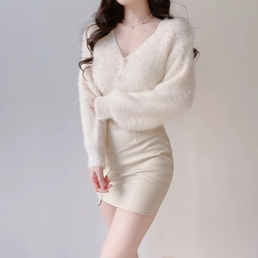 Vネックニットアンサンブル | mirangmirang | 詳細画像4