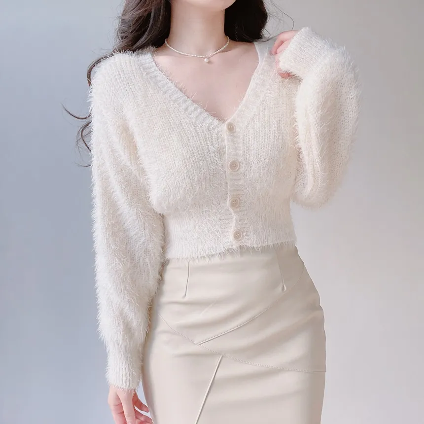 Vネックニットアンサンブル | mirangmirang | 詳細画像9