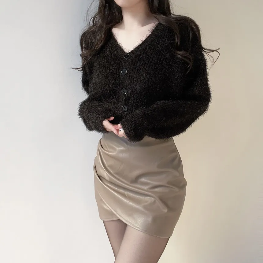 Vネックニットアンサンブル | mirangmirang | 詳細画像11