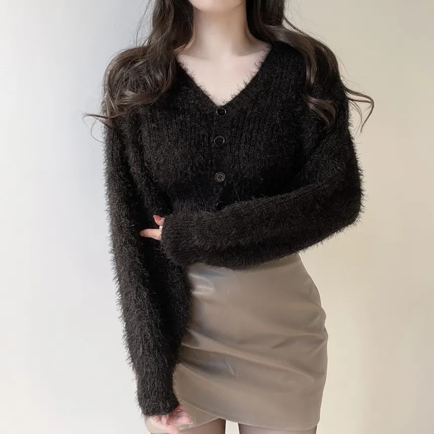 Vネックニットアンサンブル | mirangmirang | 詳細画像12