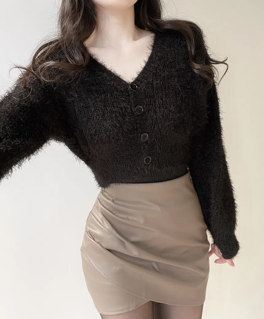 Vネックニットアンサンブル | mirangmirang | 詳細画像13