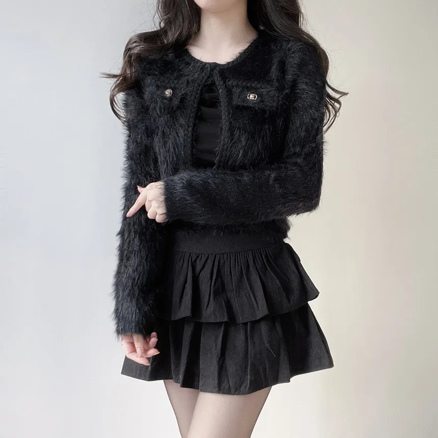 ティアードフレアミニカラースカート | mirangmirang | 詳細画像28