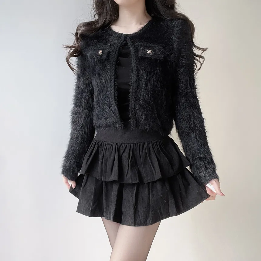 ティアードフレアミニカラースカート | mirangmirang | 詳細画像35