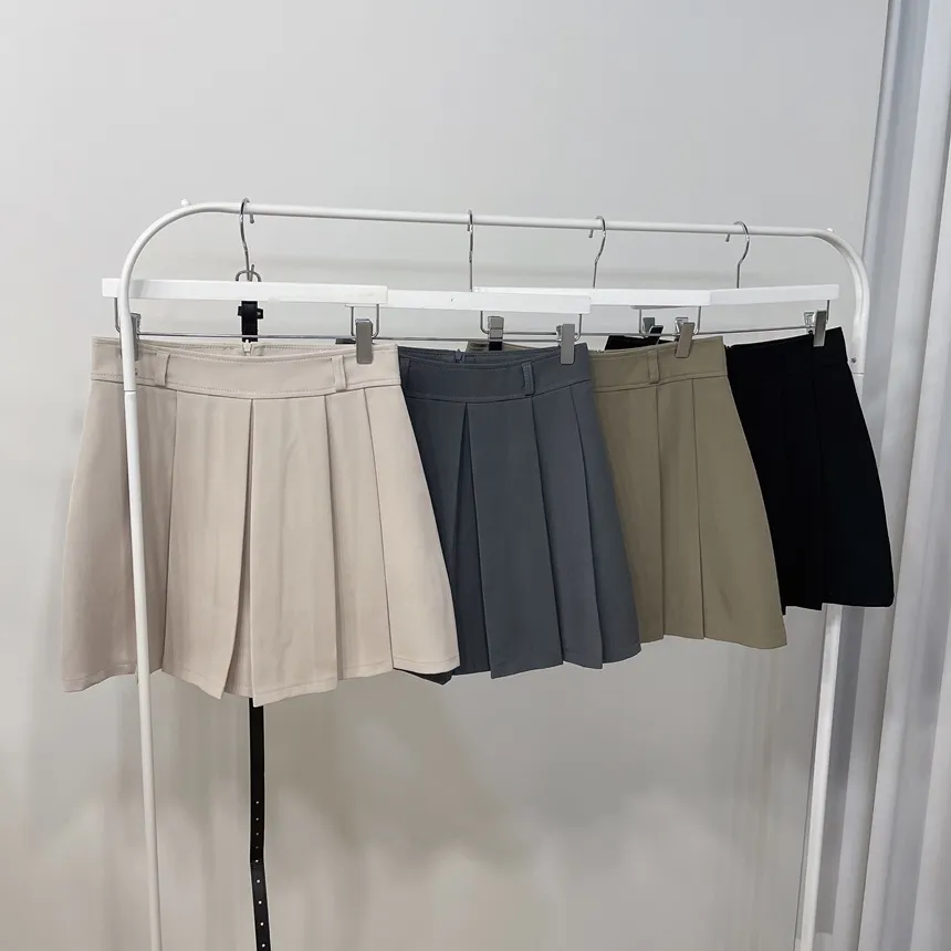 プリーツミニカラースカート | mirangmirang | 詳細画像29