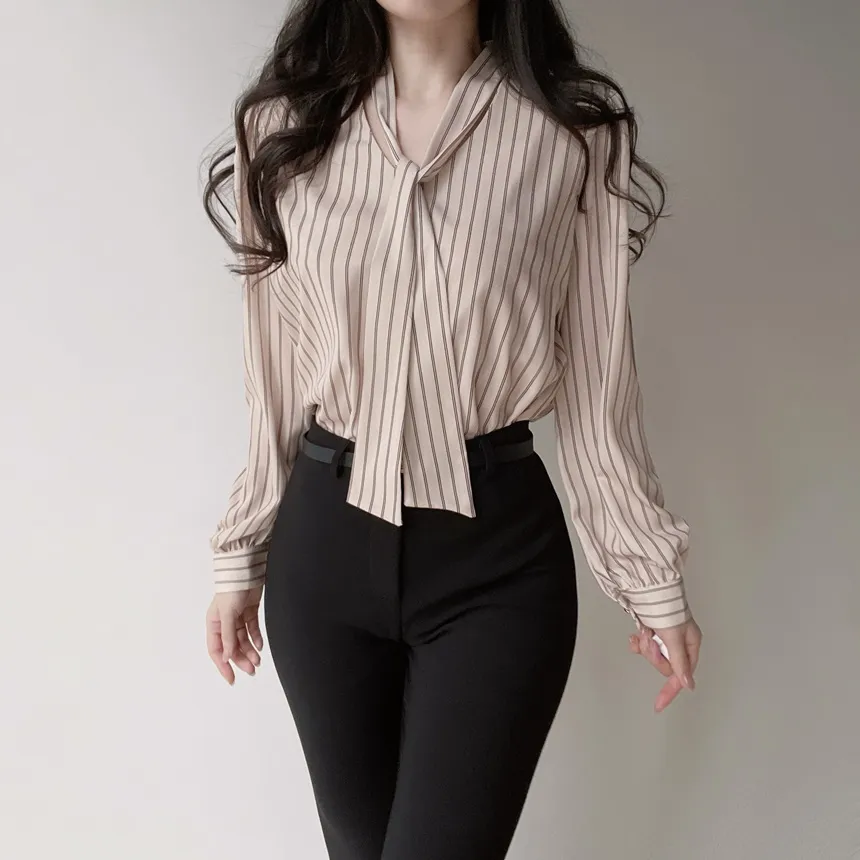 ブーツカットベーシックスリムスラックス | mirangmirang | 詳細画像4