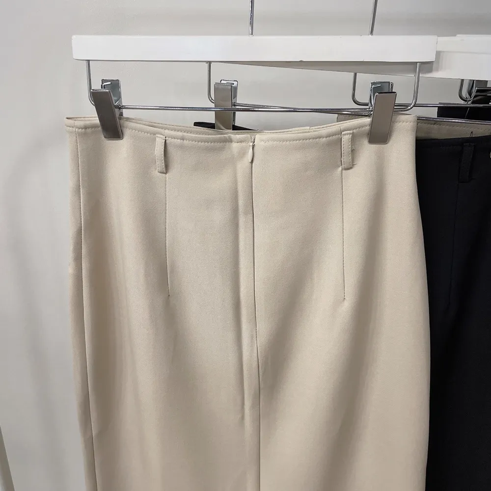 スリットベーシックHライン(ロング丈)無地スカートベルト付 | mirangmirang | 詳細画像26