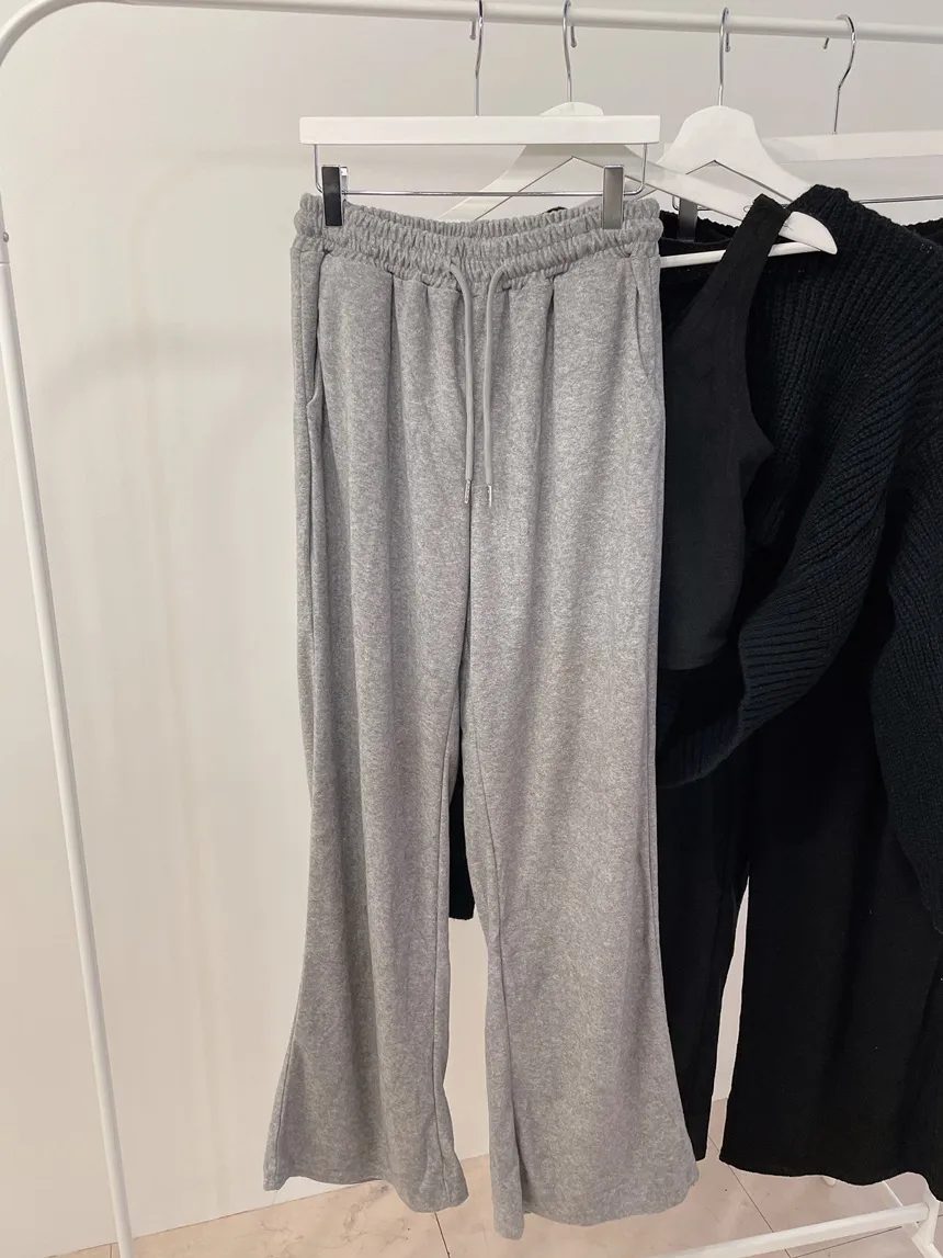 Vネックセーラーカラーラウンドネッククロップドウエストゴムワイド3 SETニットパンツノースリーブ | mirangmirang | 詳細画像23