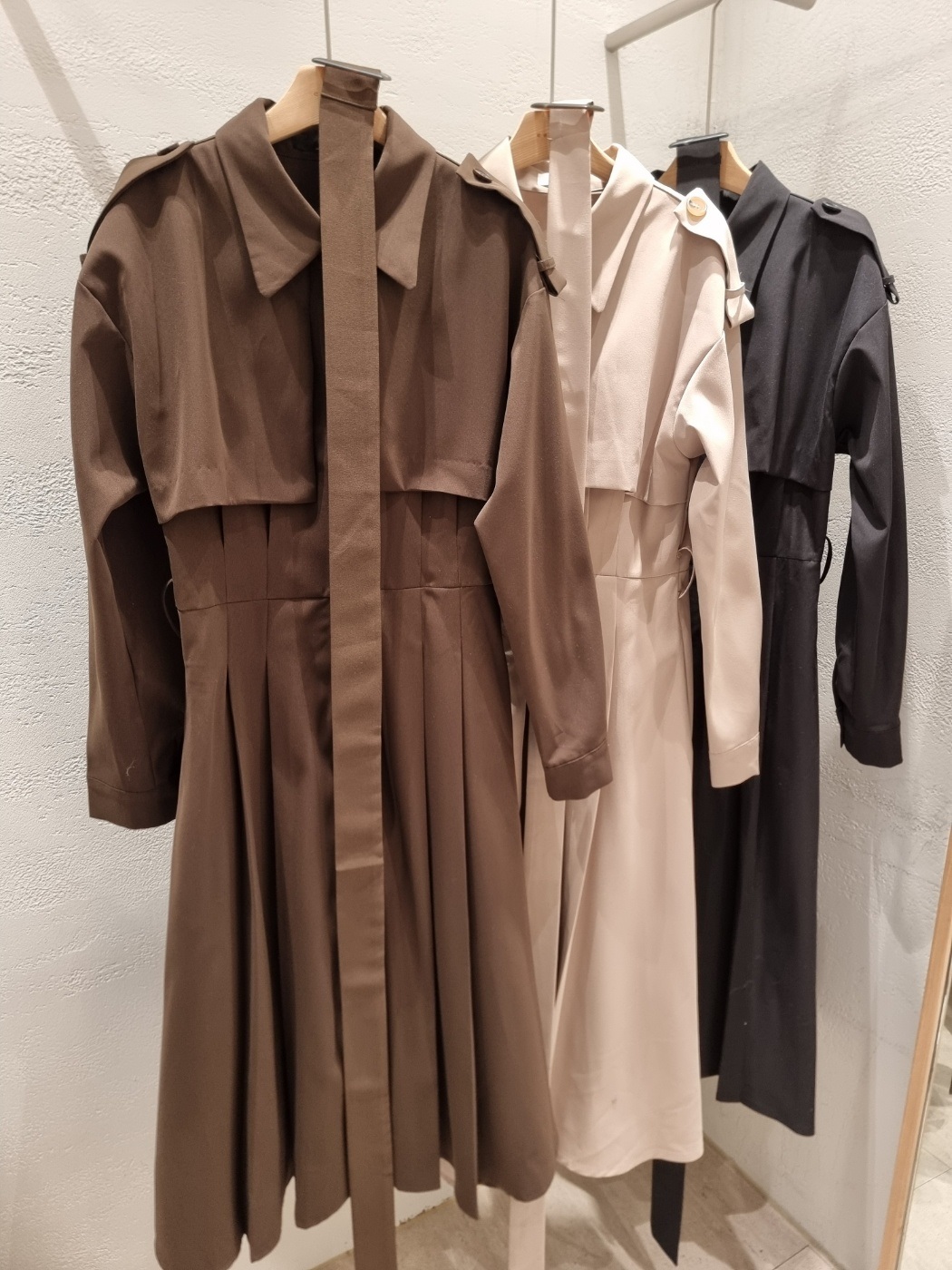 カラーロング長袖ワンピースストラップセット(バックルあり) | 詳細画像21