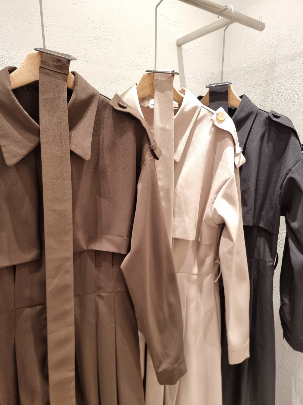 カラーロング長袖ワンピースストラップセット(バックルあり) | 詳細画像22