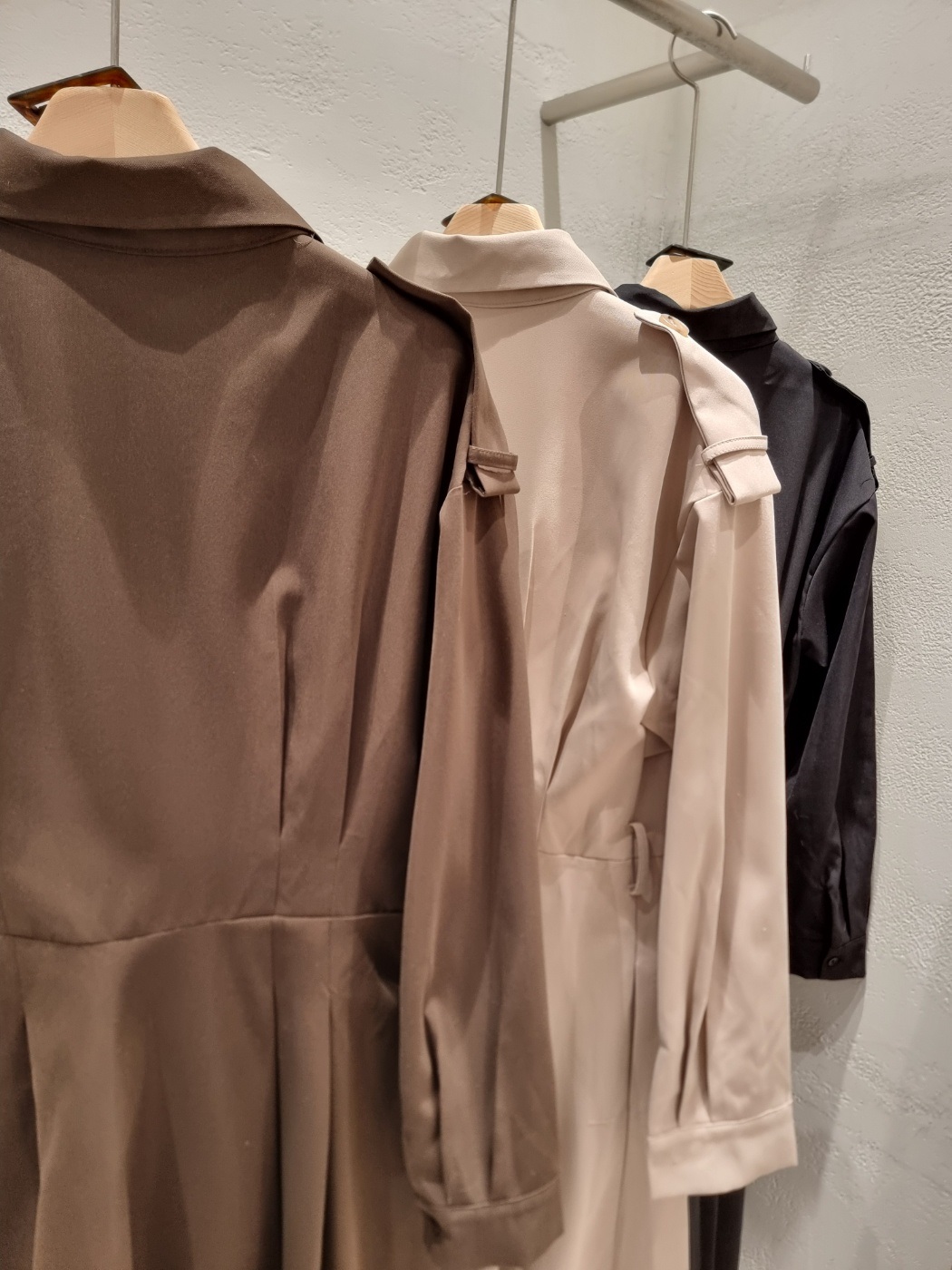 カラーロング長袖ワンピースストラップセット(バックルあり) | 詳細画像24