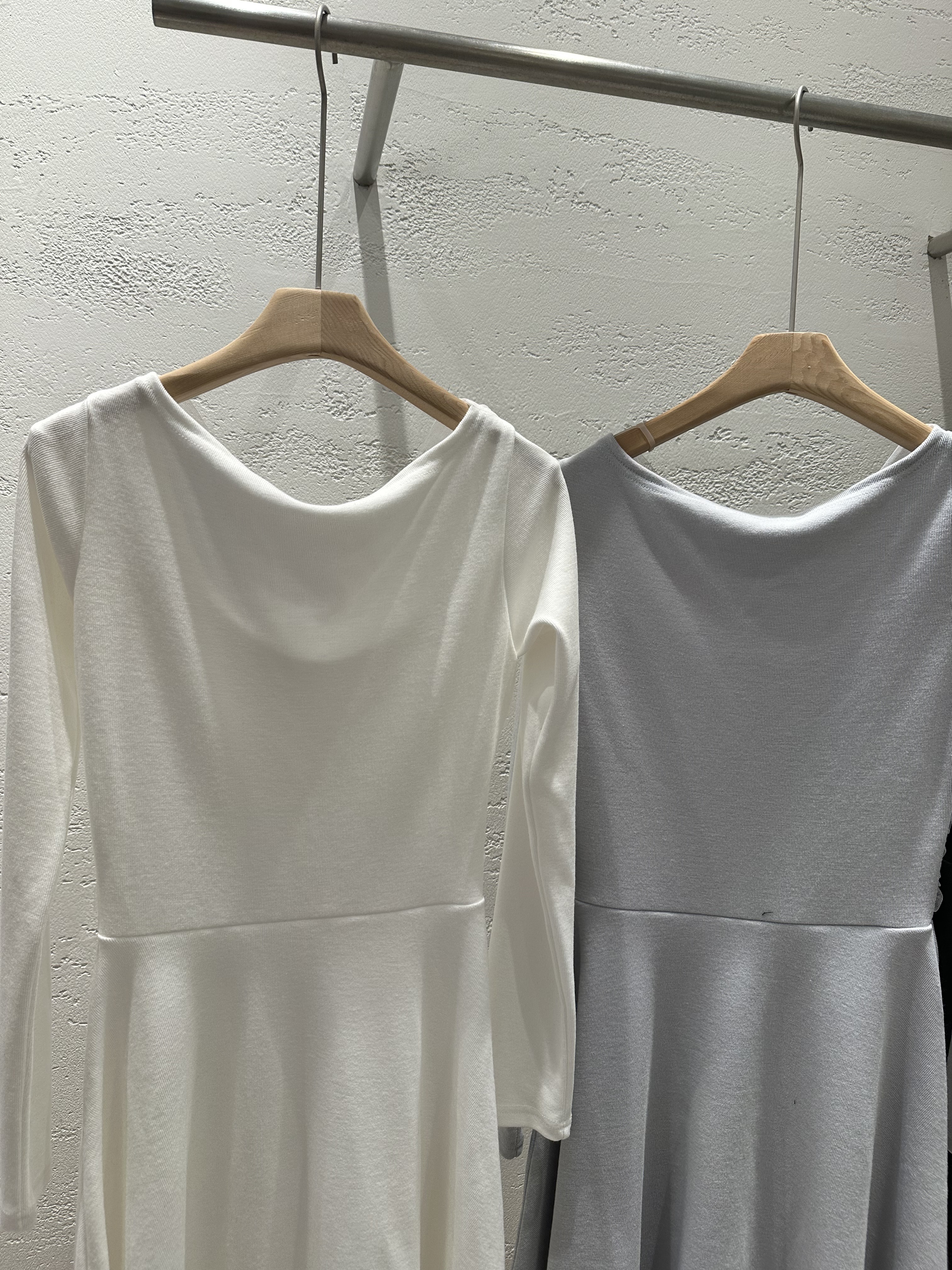 ドレープ長袖フレアミニワンピース | 詳細画像24