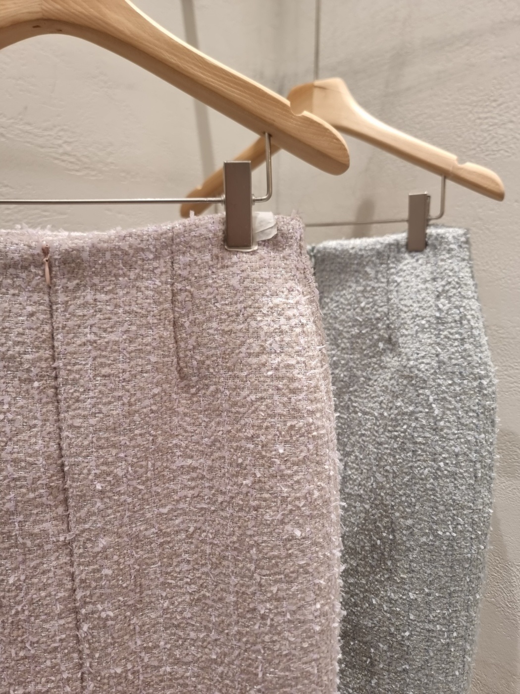 ツイードウール混スリットHライン(ロング丈)スカート | 詳細画像20