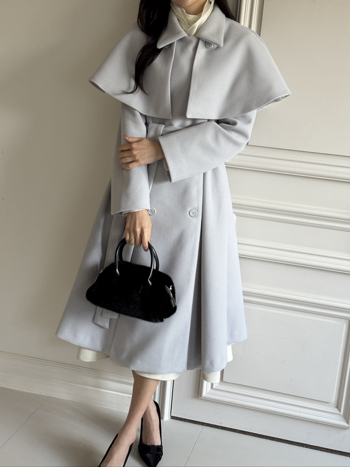 カラーケープコート2WAYストラップ付 | 詳細画像7