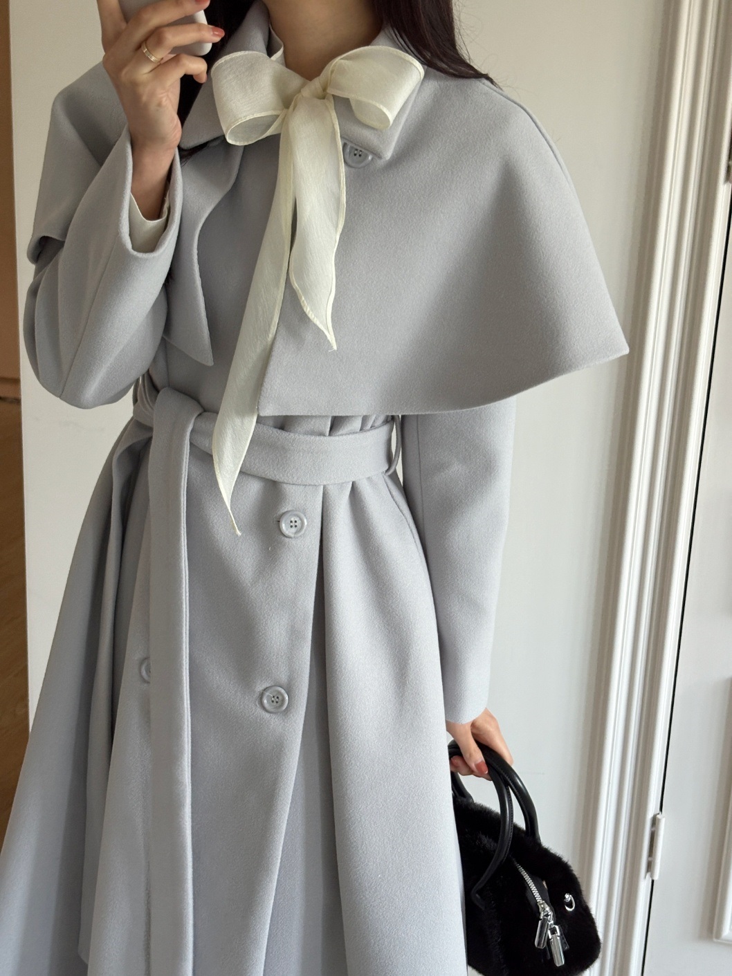 カラーケープコート2WAYストラップ付 | 詳細画像9