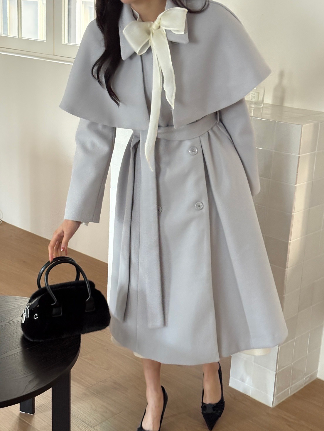 カラーケープコート2WAYストラップ付 | 詳細画像10