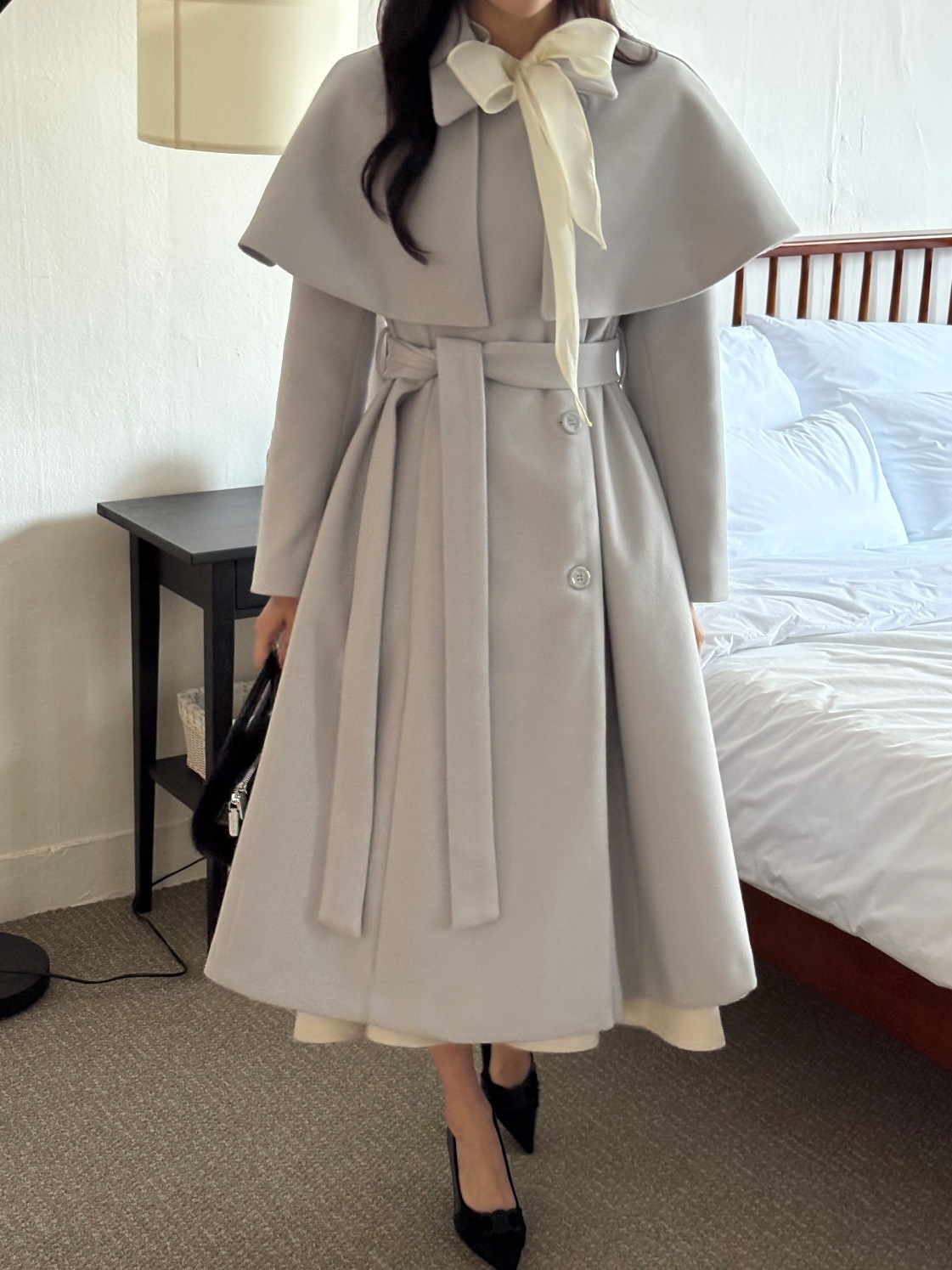 カラーケープコート2WAYストラップ付 | 詳細画像11