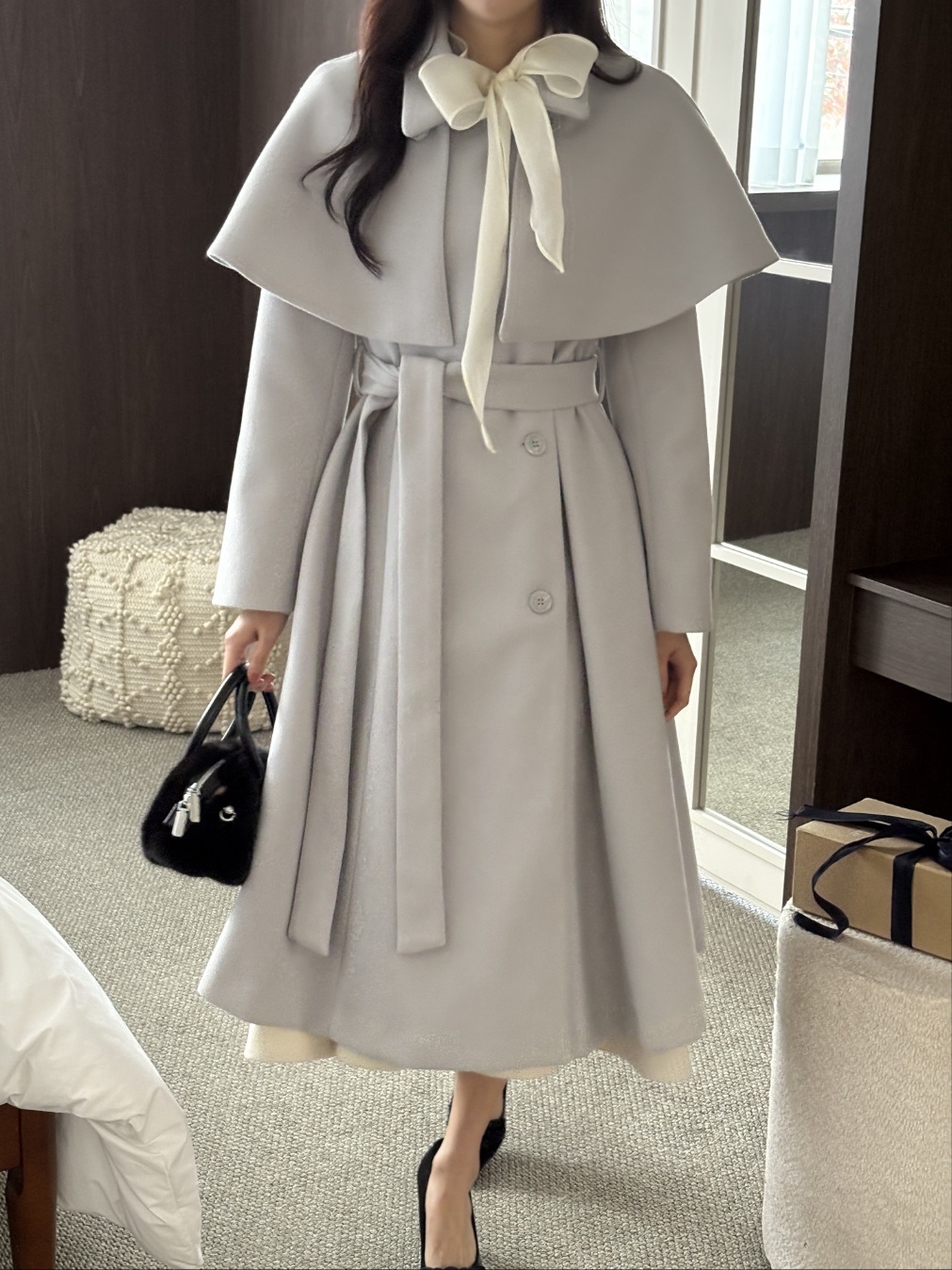 カラーケープコート2WAYストラップ付 | 詳細画像12