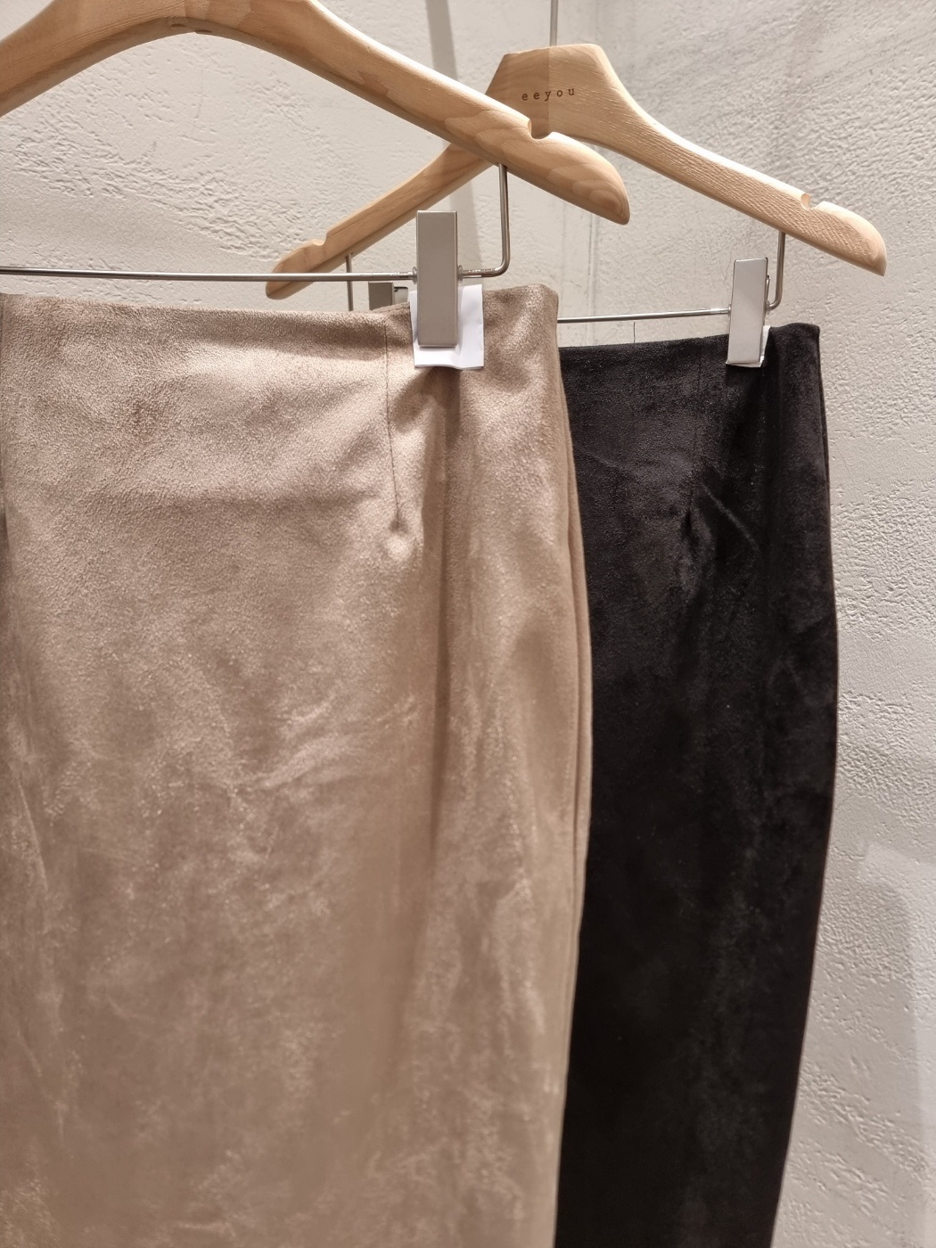 スエード調Hライン(ロング丈)スカート | 詳細画像17