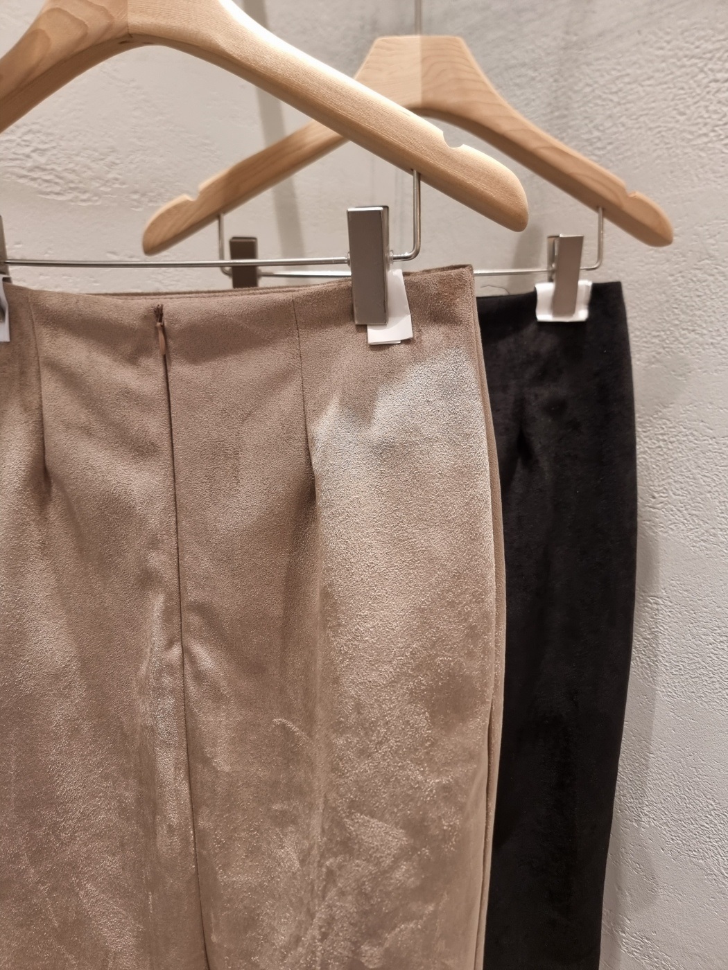 スエード調Hライン(ロング丈)スカート | 詳細画像19