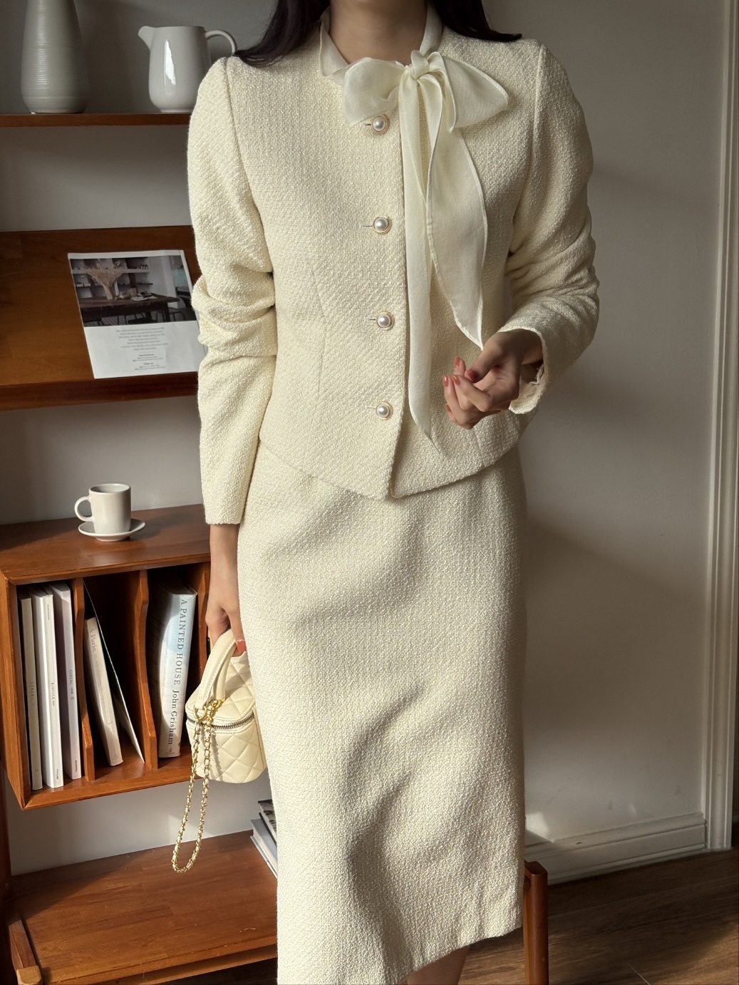 ツイードHライン(ロング丈) | 詳細画像13