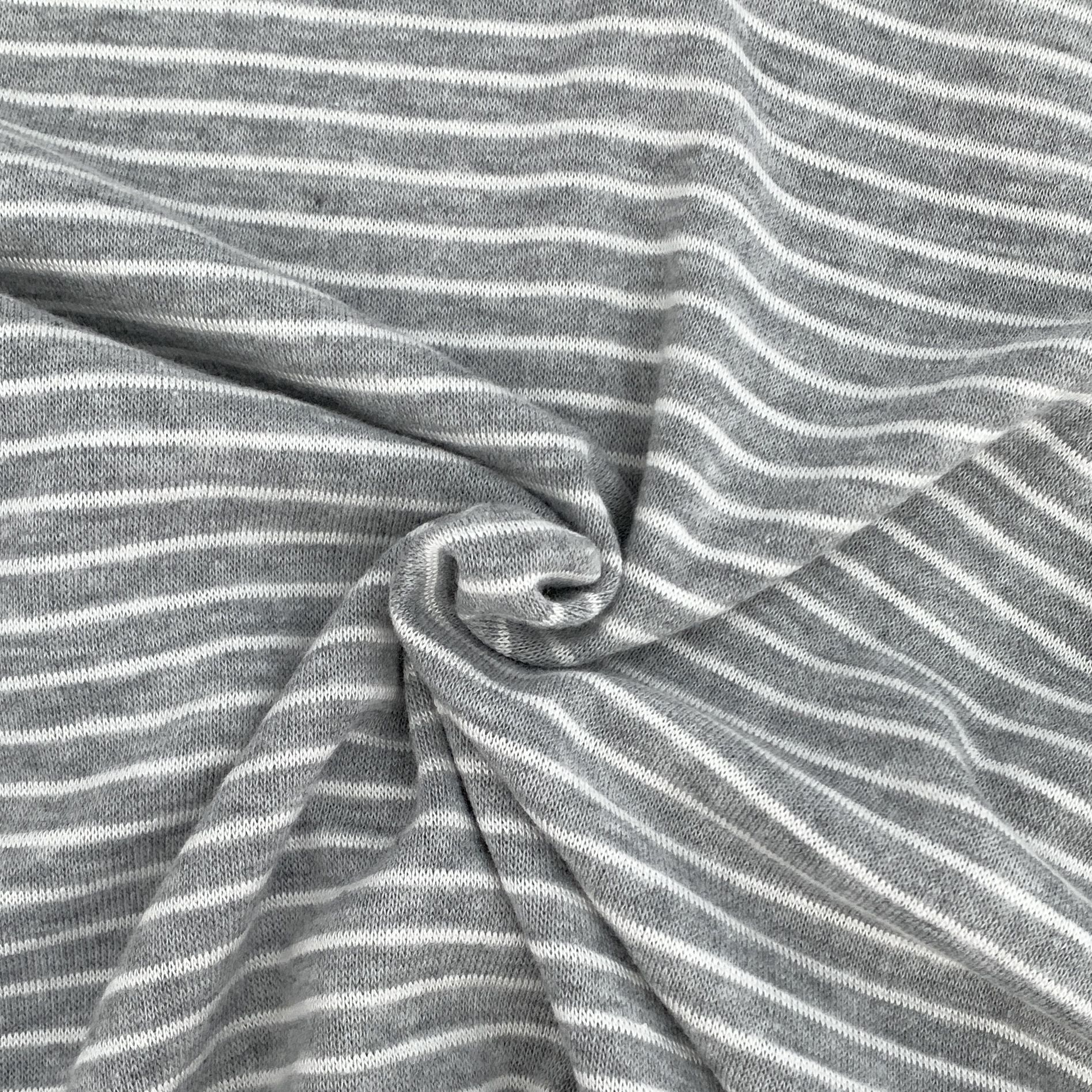 裏起毛VネックルーズボーダーTシャツ | 詳細画像20