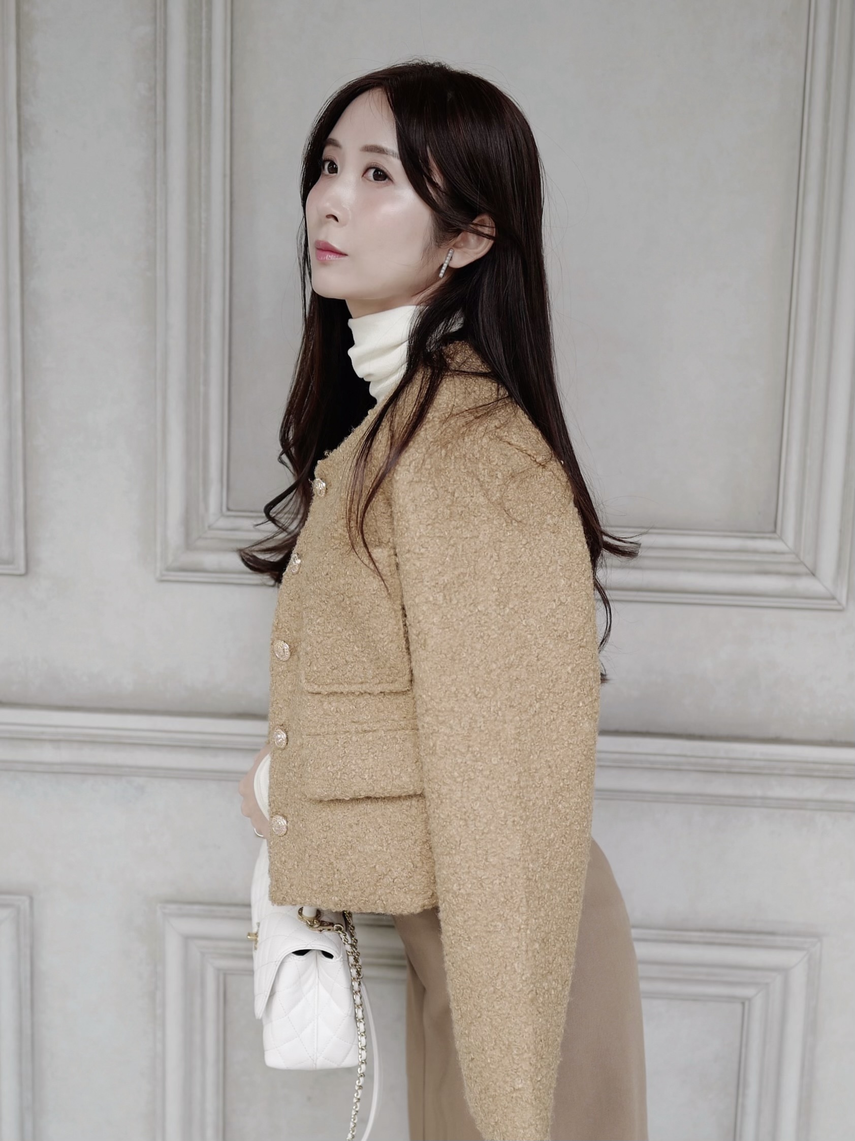 ノーカラーブークレジャケット | 詳細画像5