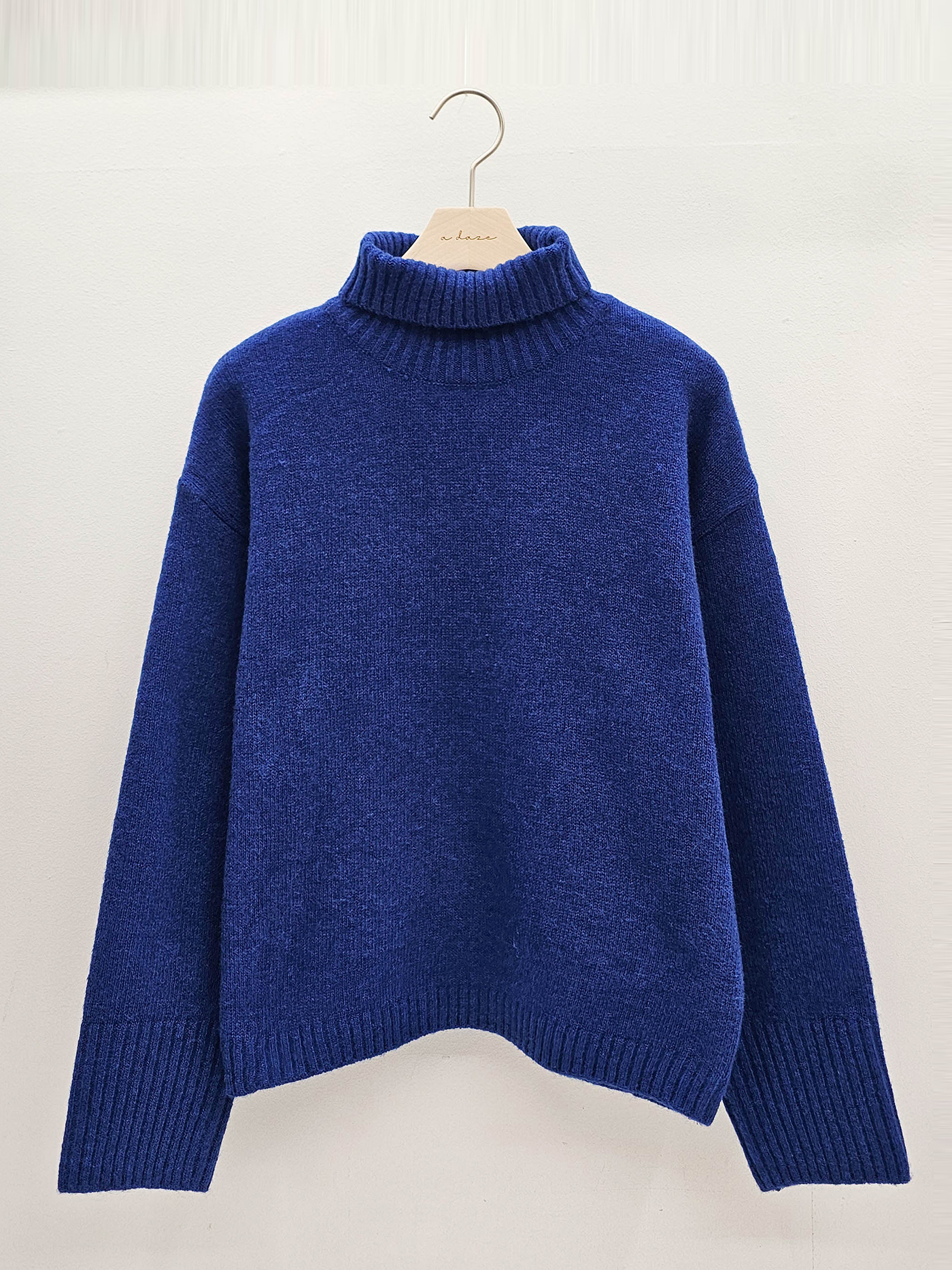 ウール混タートルネックベーシックニット | 詳細画像14