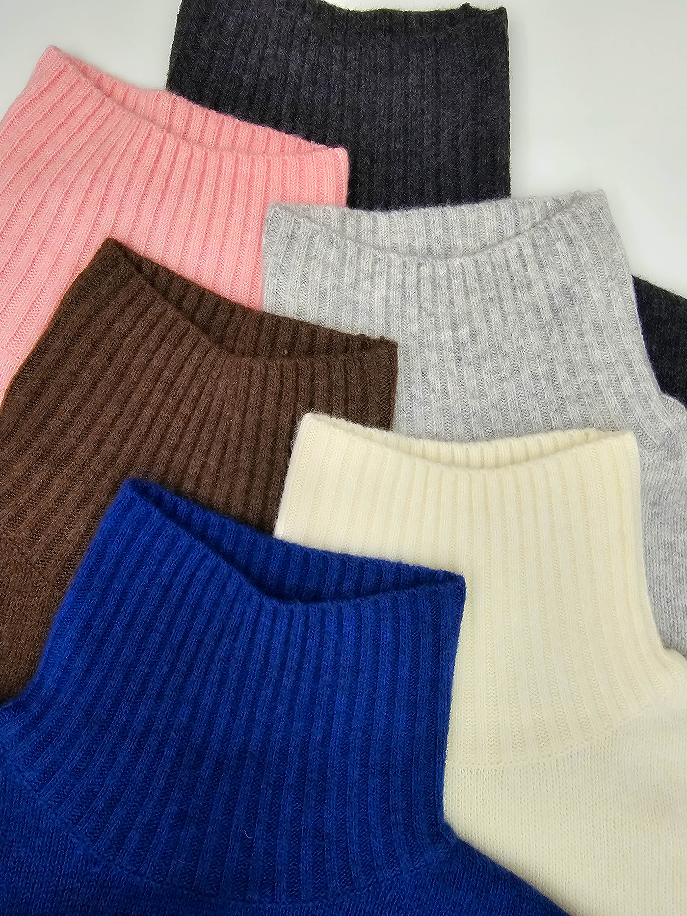 ウール混タートルネックベーシックニット | 詳細画像2