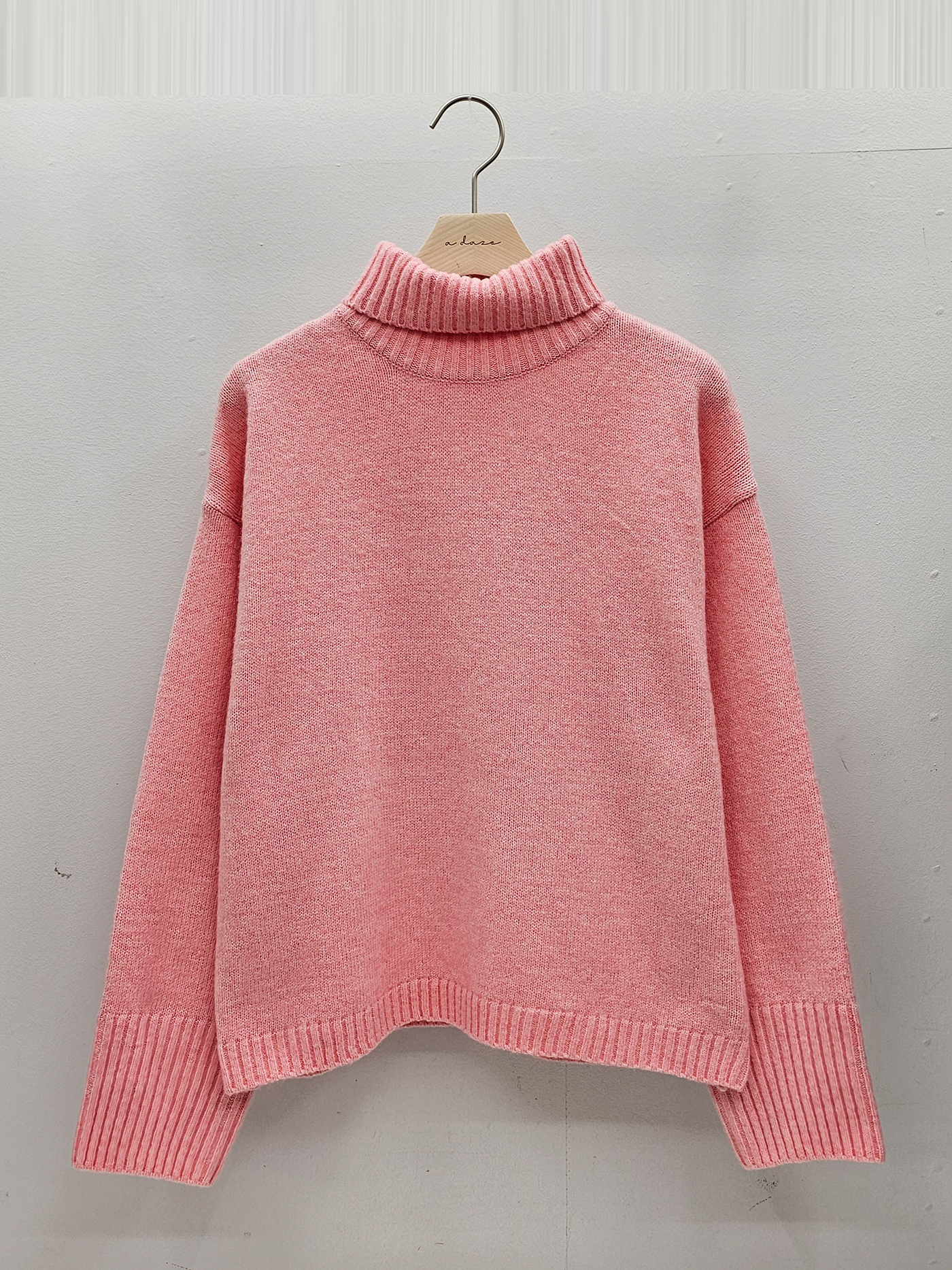 ウール混タートルネックベーシックニット | 詳細画像15