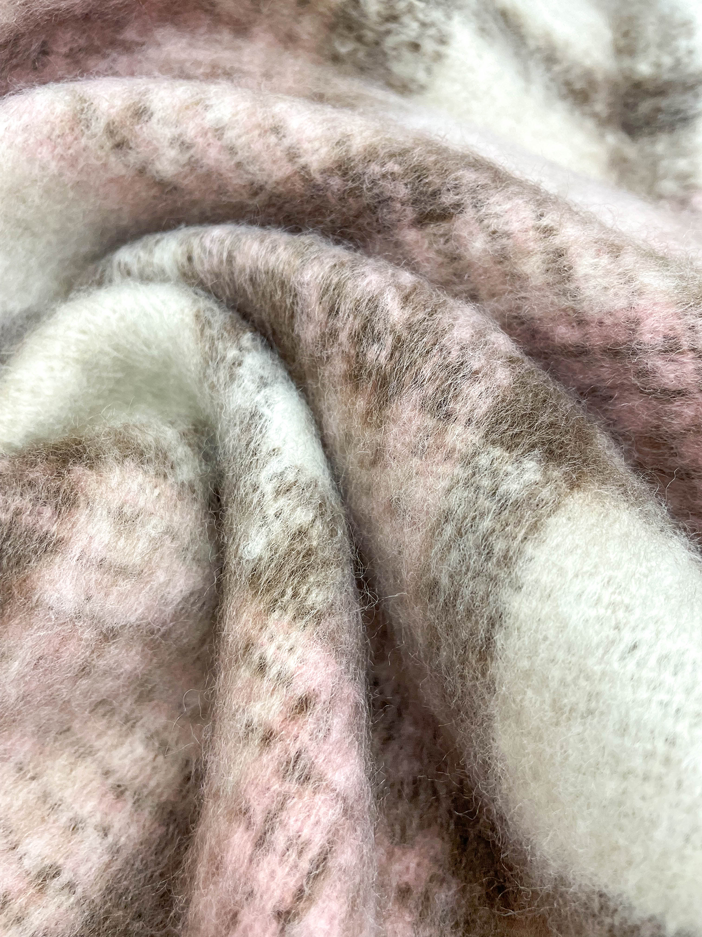 パッチ配色チェックマフラー | 詳細画像5