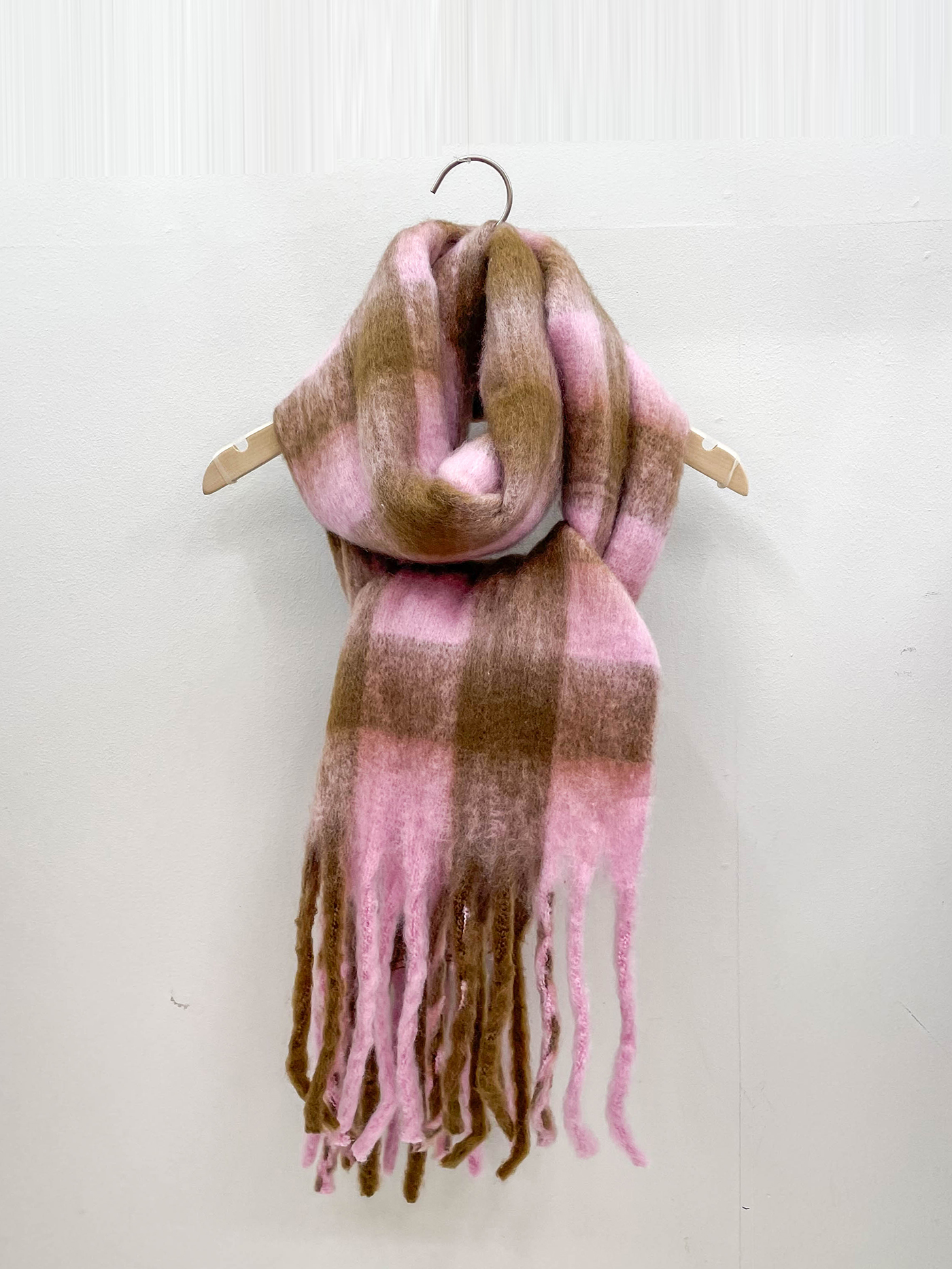 ロングチェックマフラー | 詳細画像11