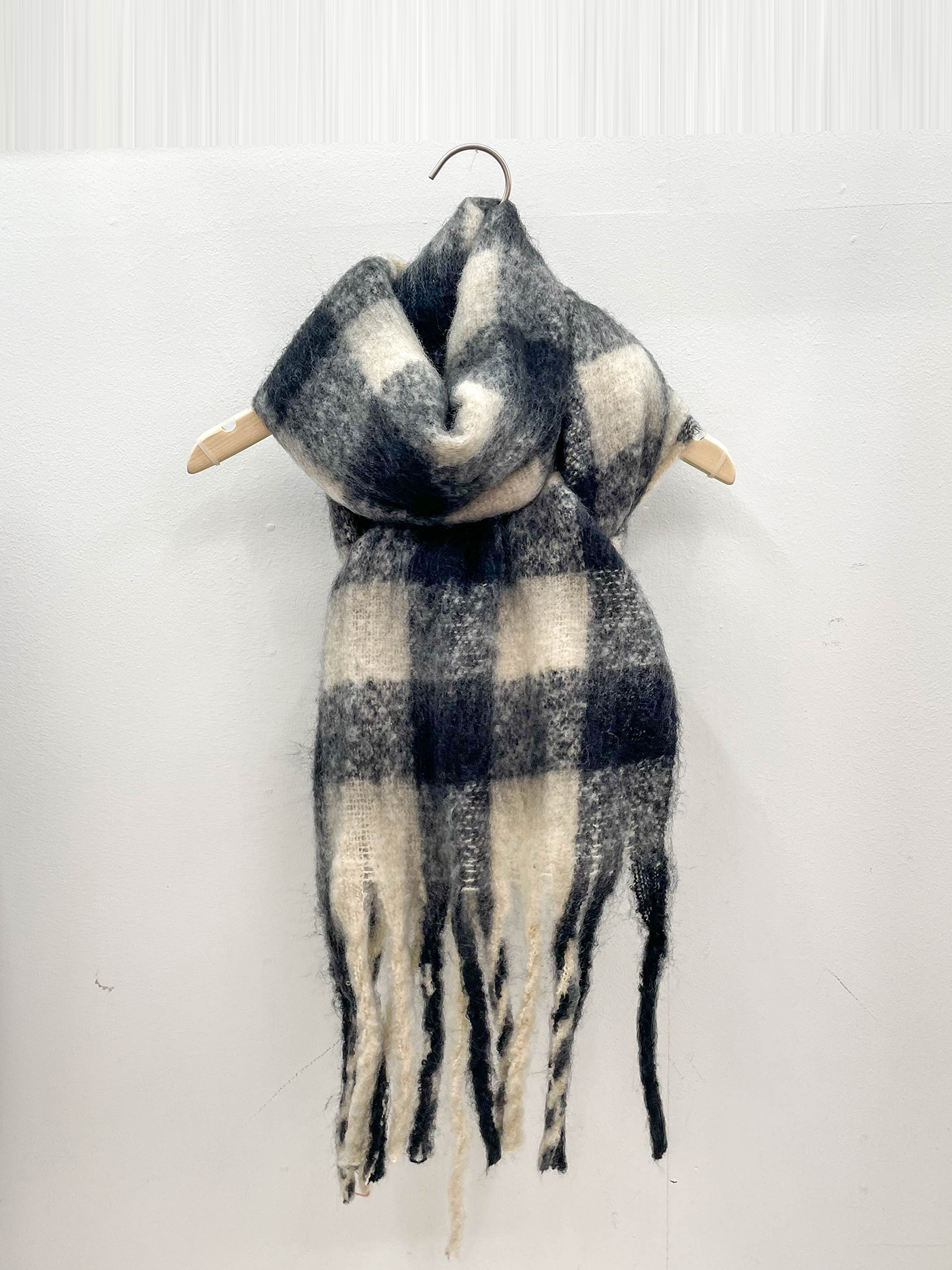 ロングチェックマフラー | 詳細画像10