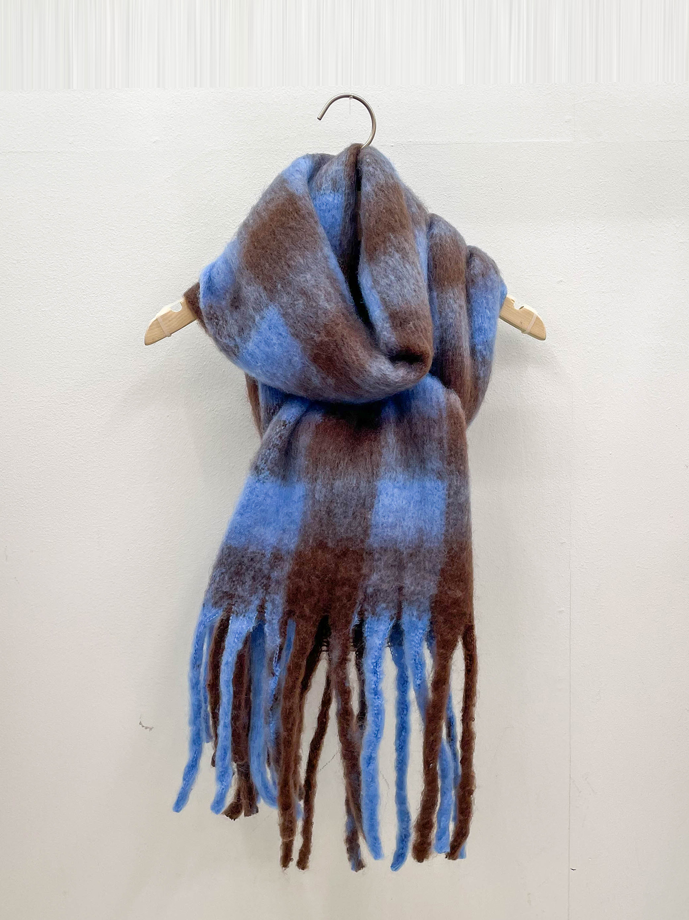 ロングチェックマフラー | 詳細画像12