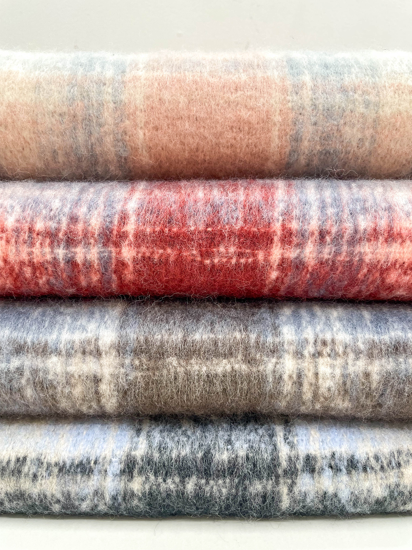 配色チェックマフラー | 詳細画像11