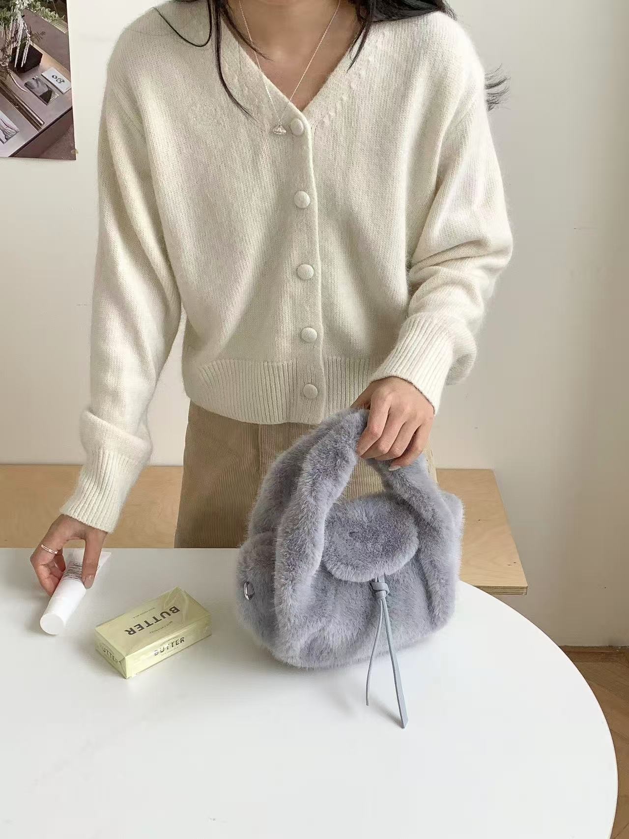 エコファーショルダーバッグトートバッグ2WAY | 詳細画像3