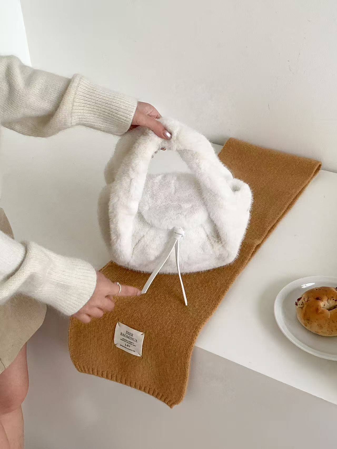 エコファーショルダーバッグトートバッグ2WAY | 詳細画像17