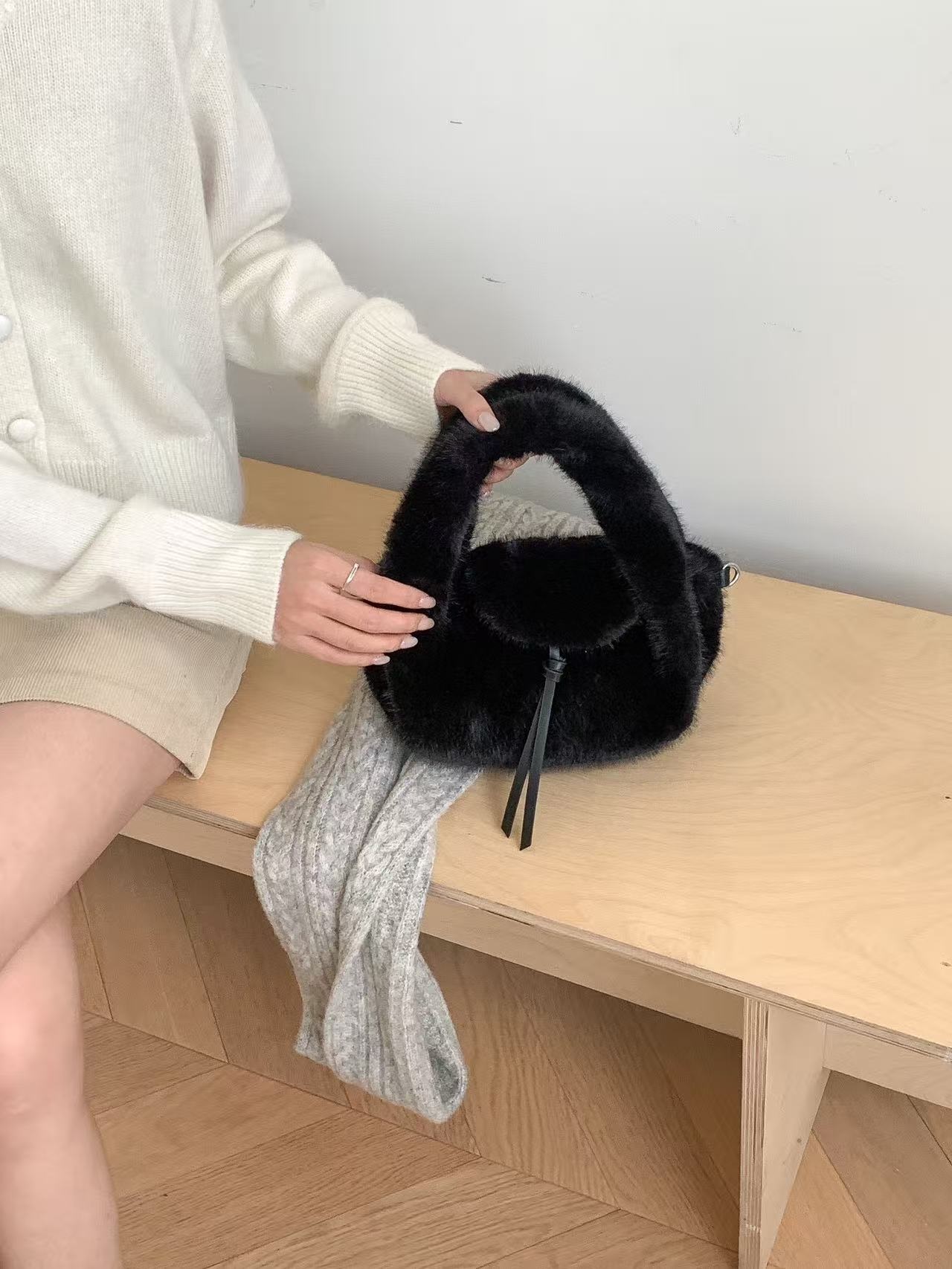 エコファーショルダーバッグトートバッグ2WAY | 詳細画像19