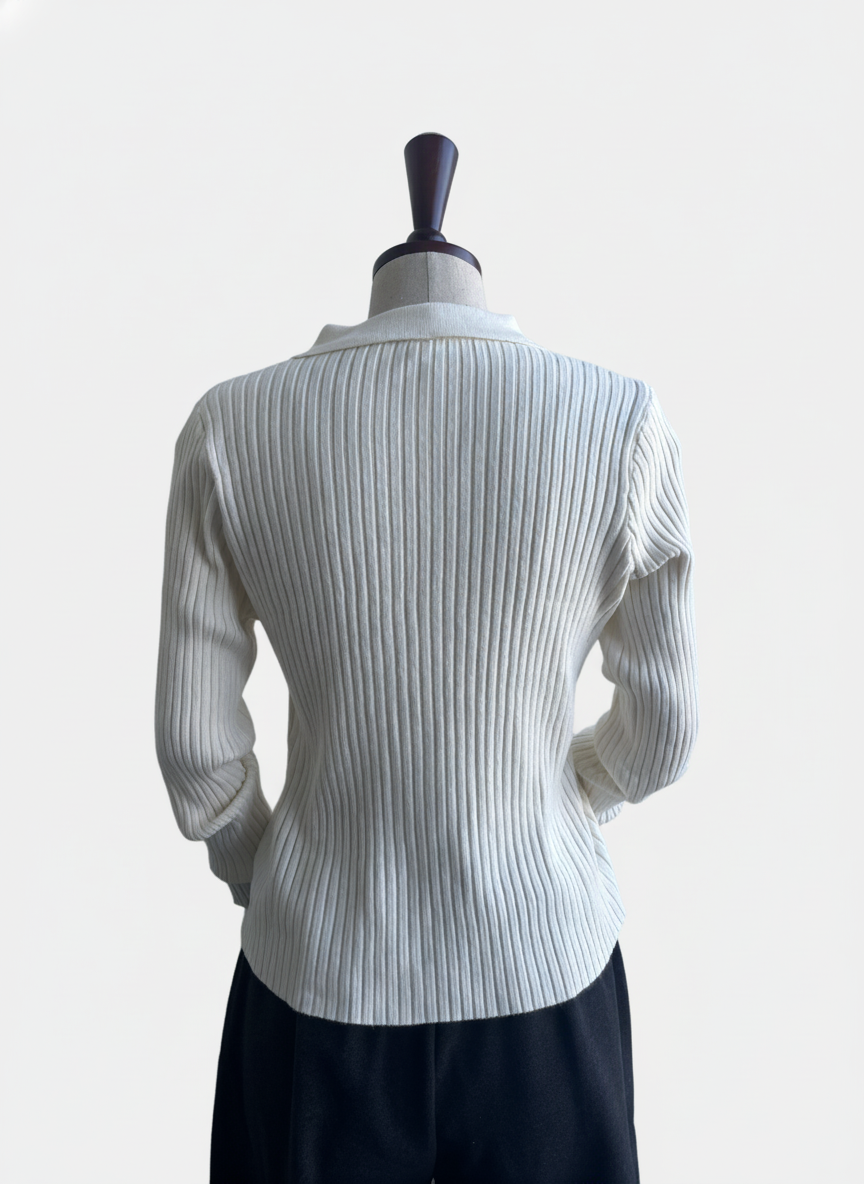 ニットボタン長袖カーディガン | 詳細画像12