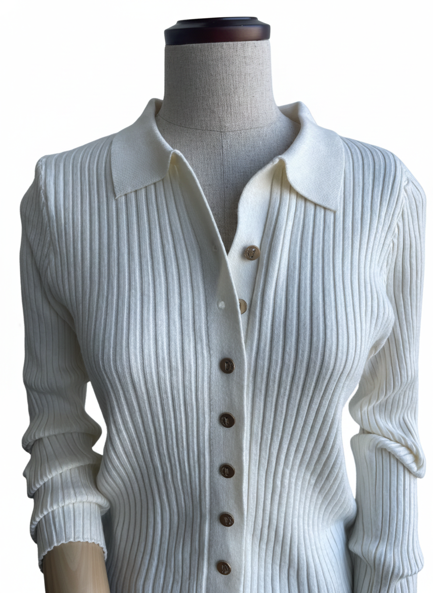 ニットボタン長袖カーディガン | 詳細画像13