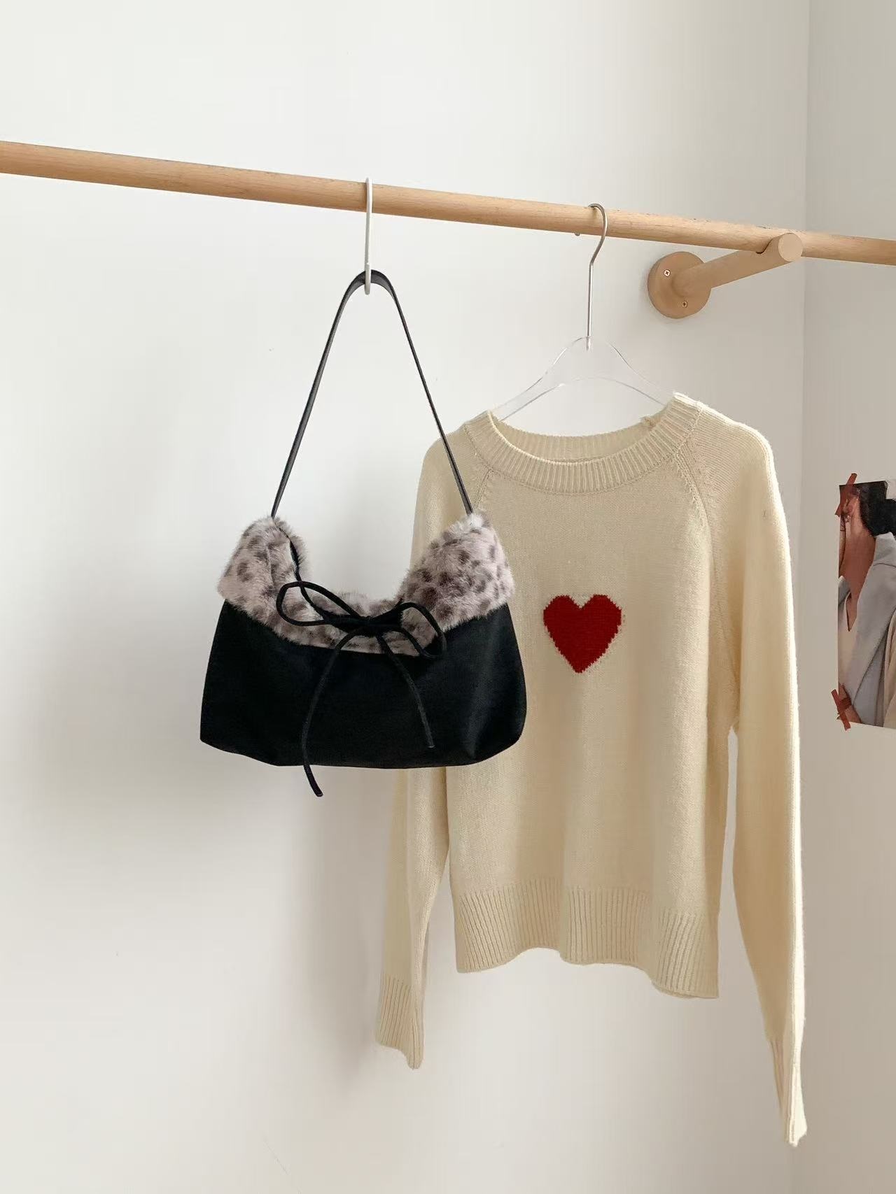 リボンレオパードトートバッグ | 詳細画像17