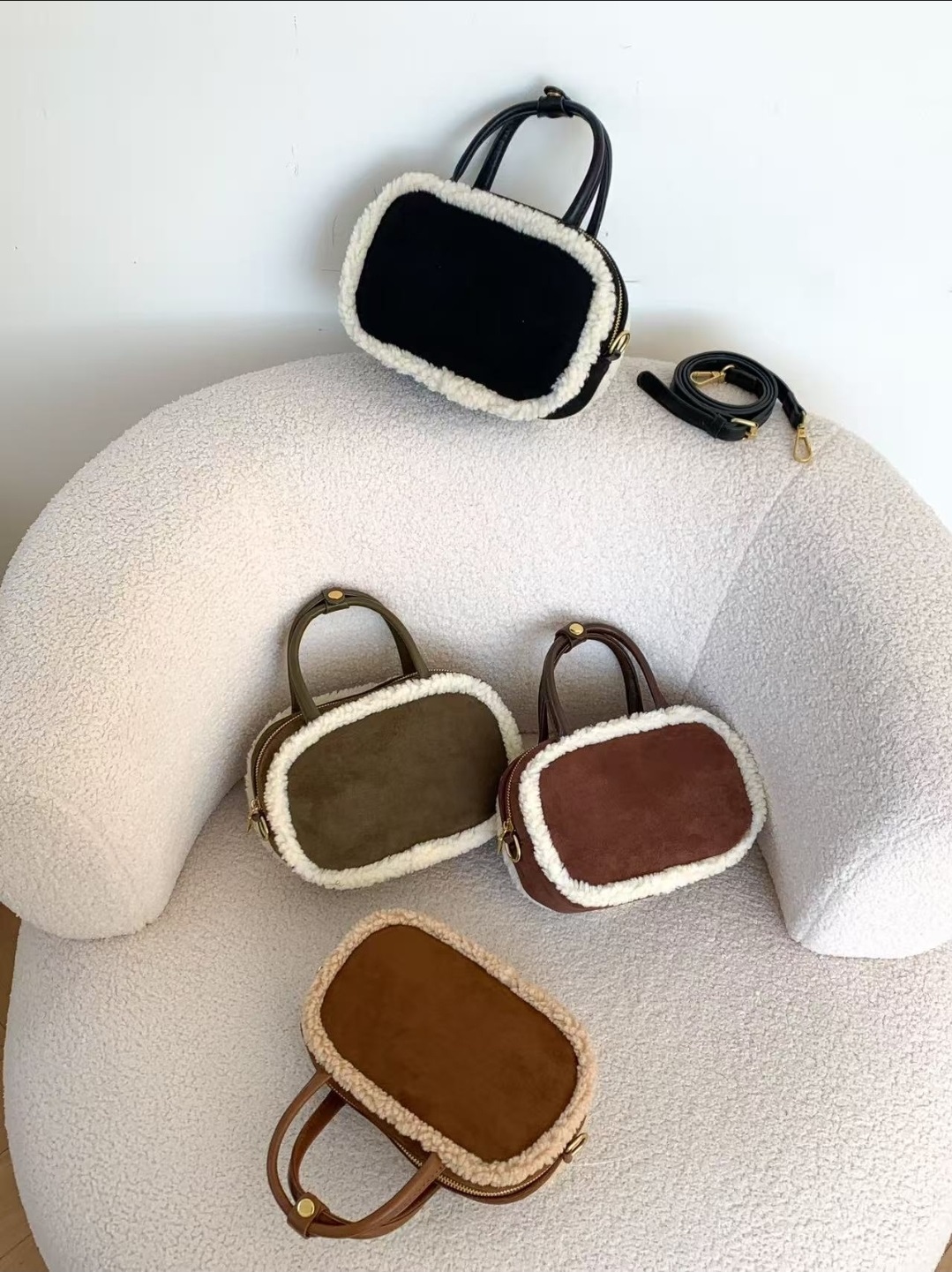 スエード調カラートートバッグ | 詳細画像2